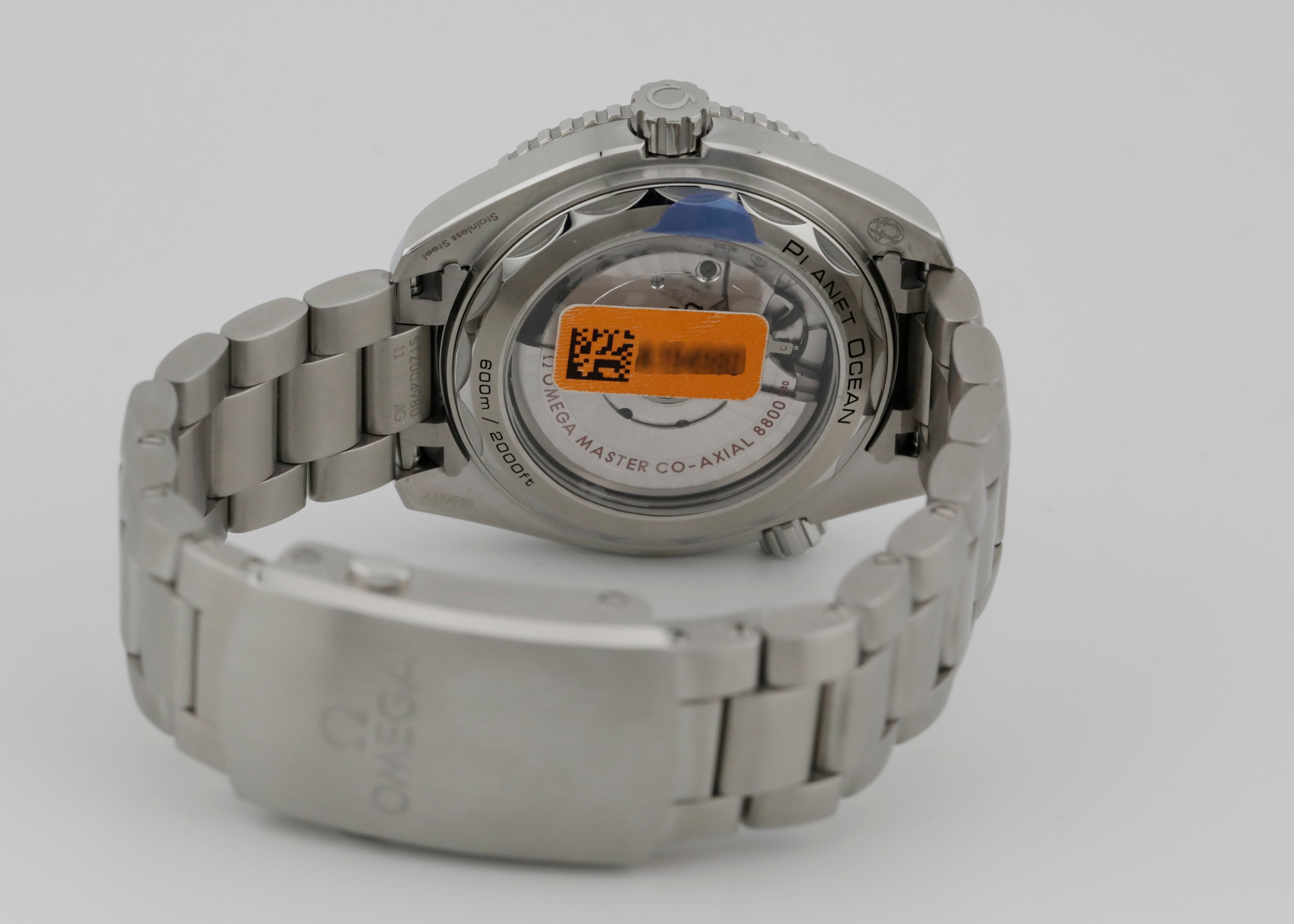 Pre Owned Omega Seamaster Planet Ocean 600M 39.5mm Ref# 21530402004001