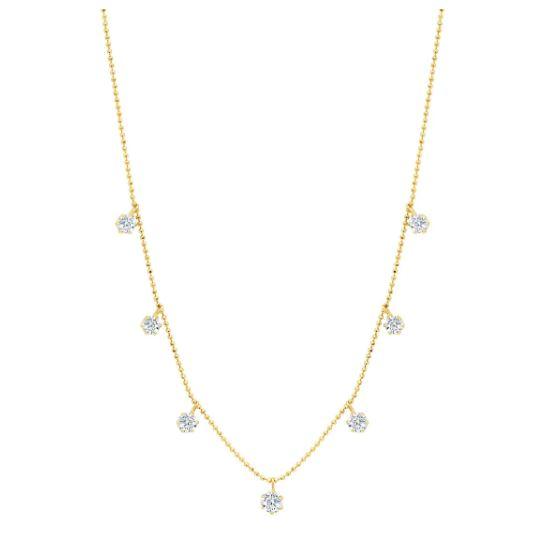 Graziela Floating Diamond Necklace