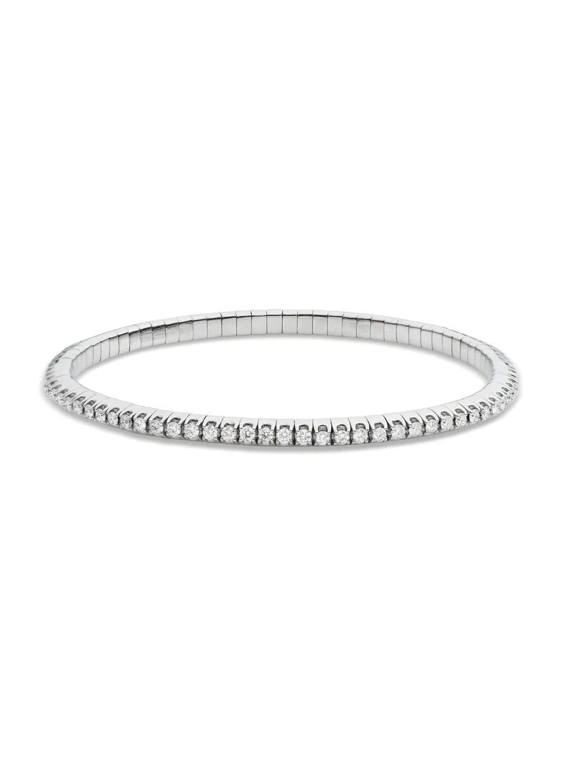 Stretch Diamond Tennis Bracelet