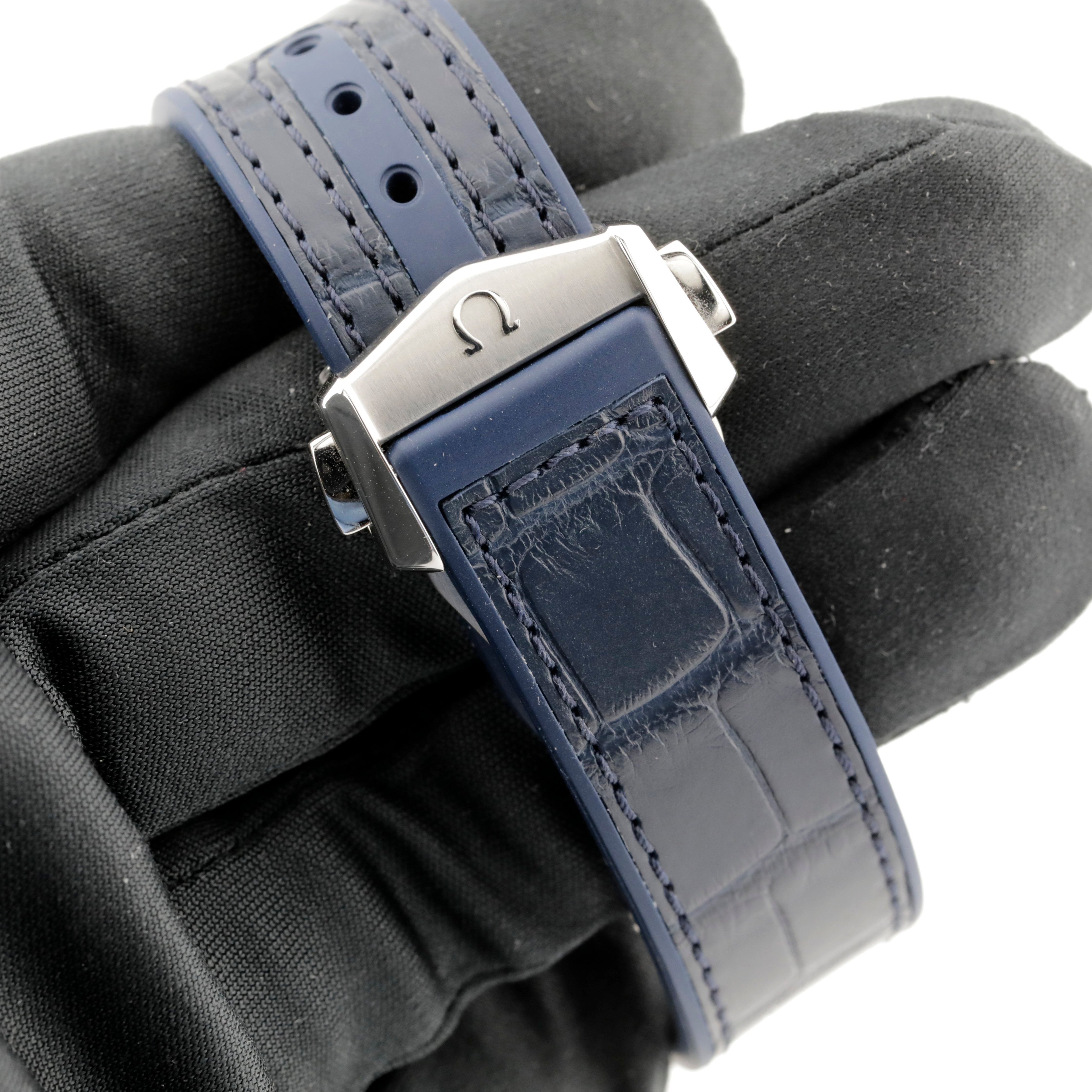 Pre-Owned Omega Constellation 41 Blue Ref# 13133412103001