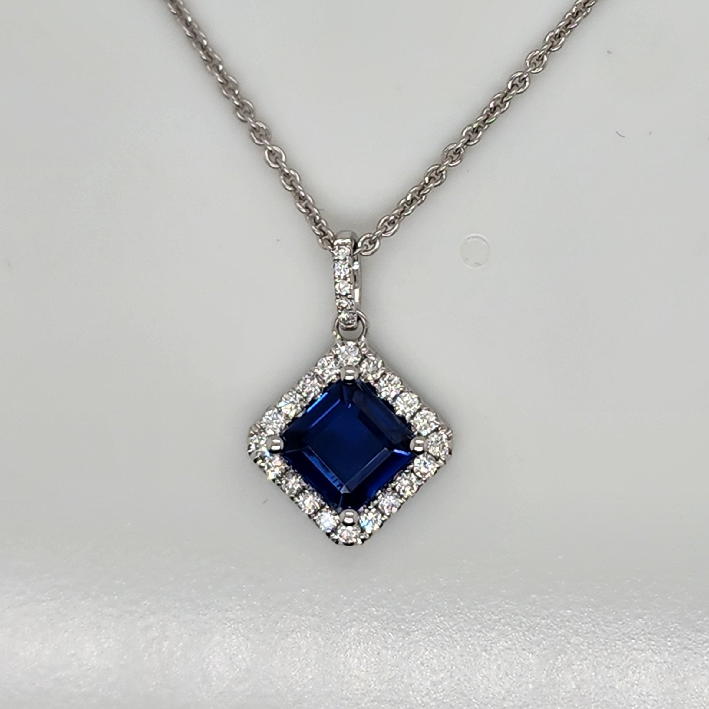 Blue Sapphire Pendant