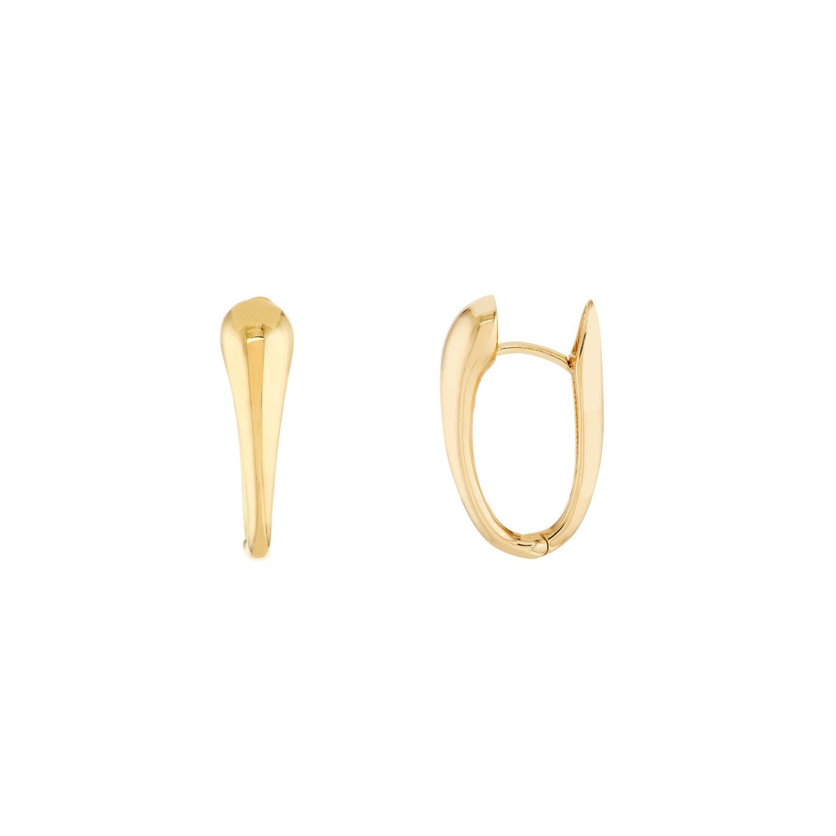 Gold Hoop Earrings