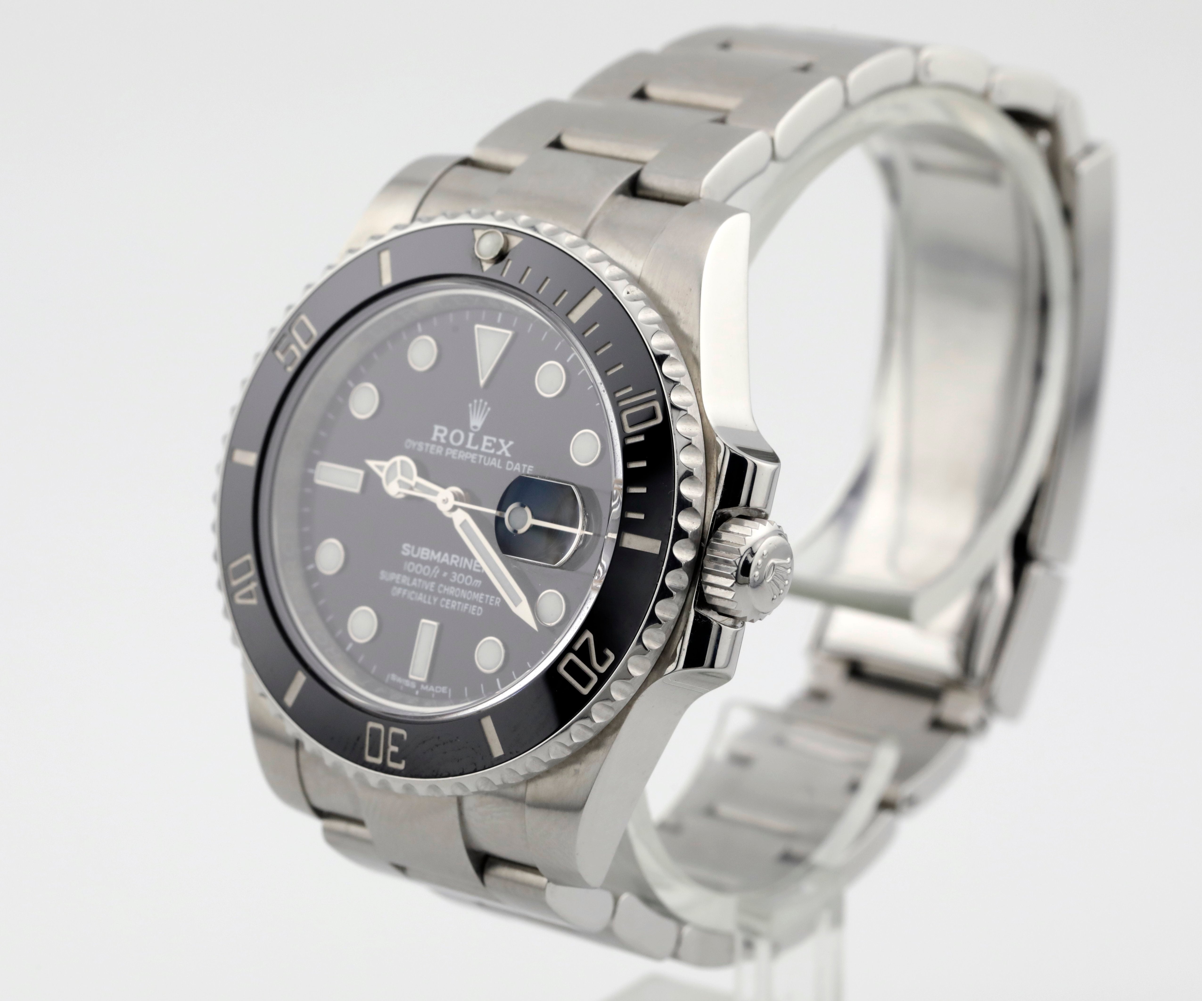 Pre Owned Rolex Submariner Date Ref# 116610LN