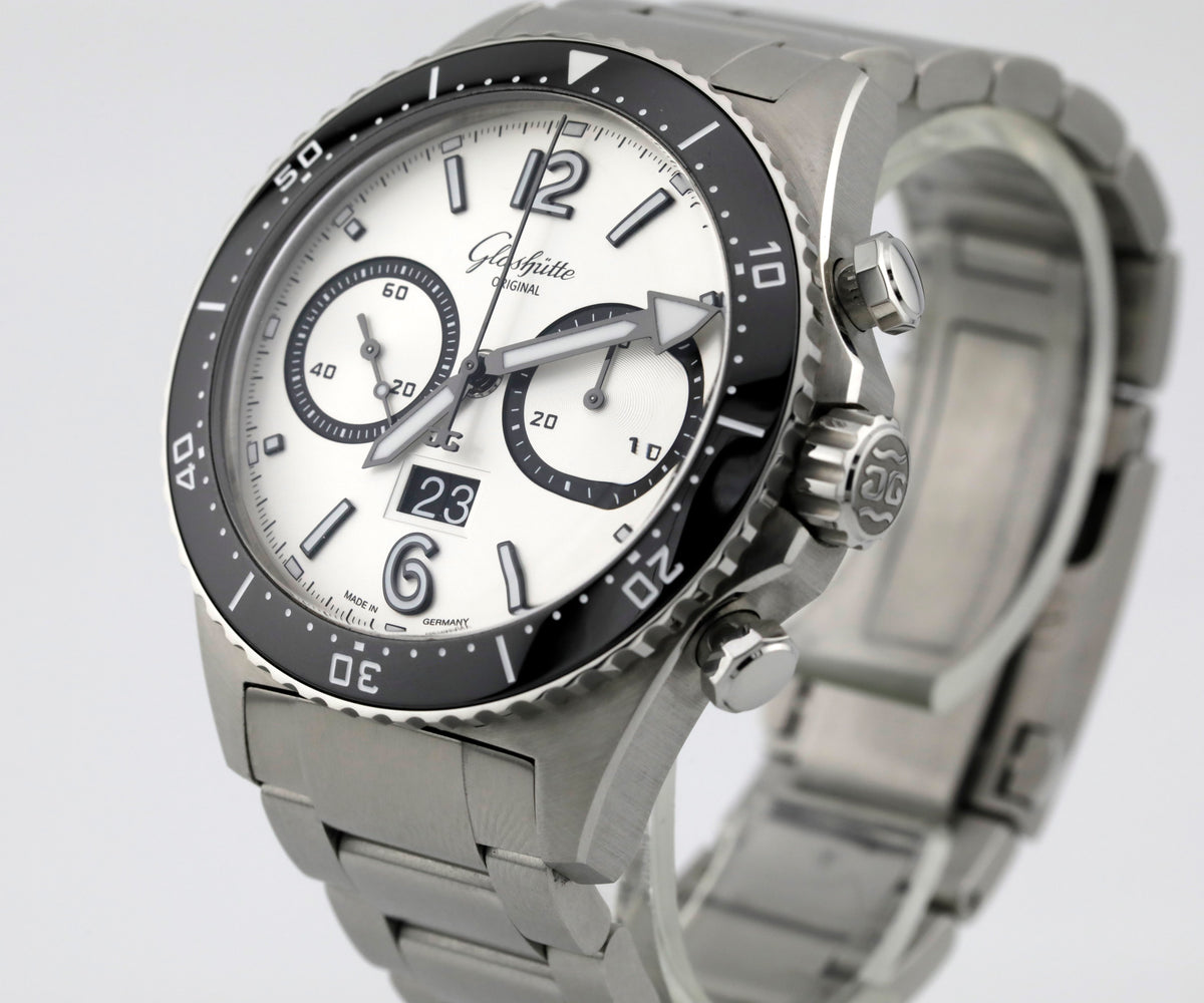 Pre Owned Glashutte Original SeaQ Chronograph Ref# W13723038070