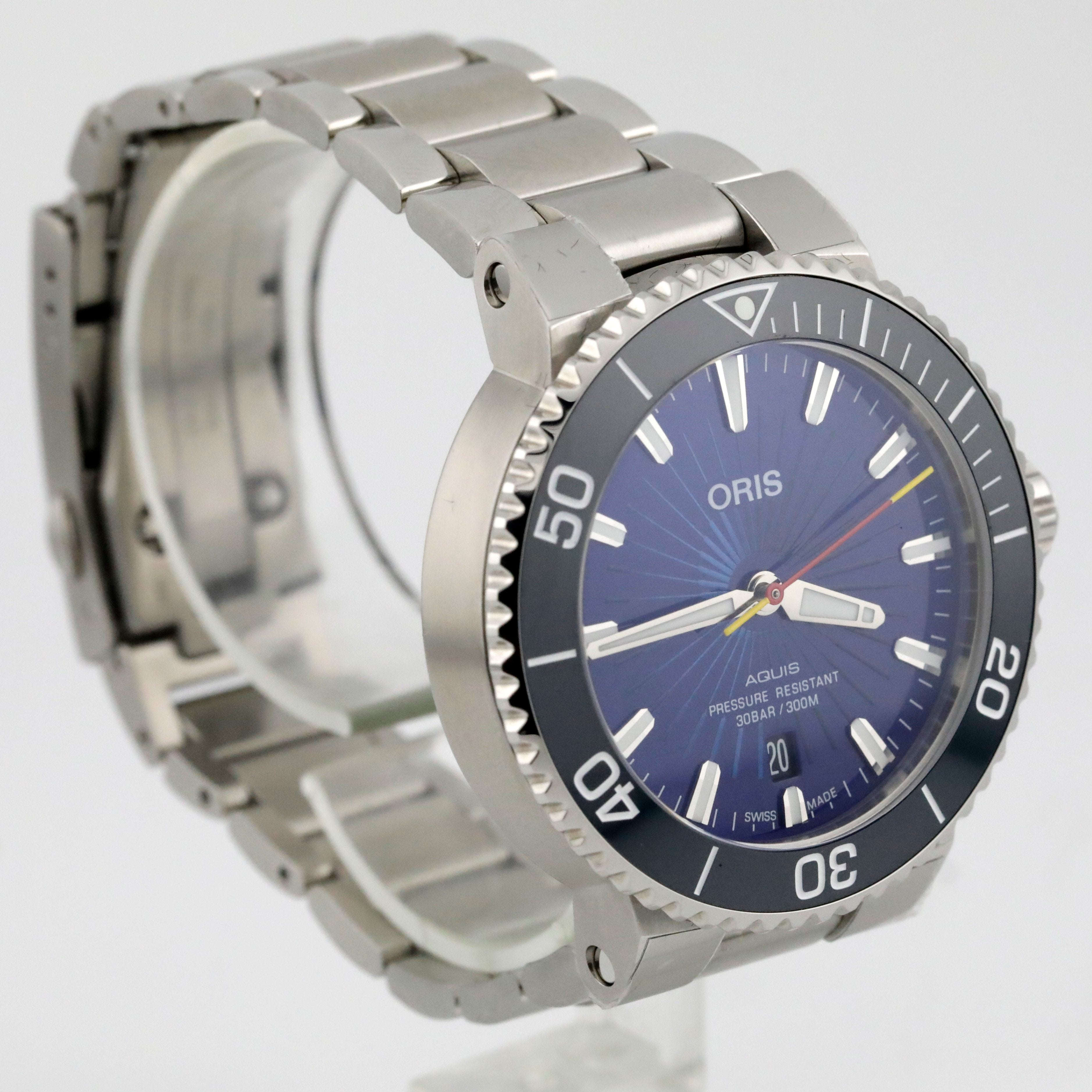 Pre Owned Oris Aquis Sun Wukong Limitied Edition Ref# 0173377664185-set