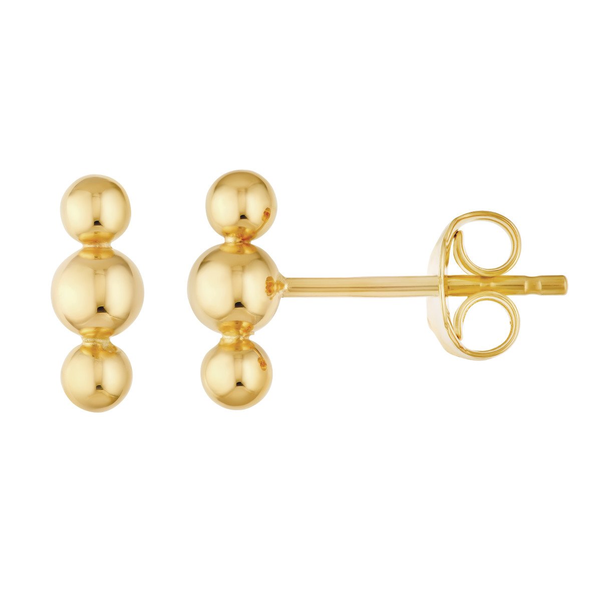 Gold Fashion Stud Earrings