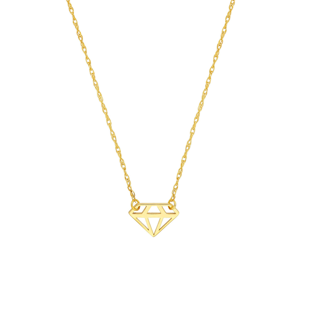 Diamond Shaped Necklace