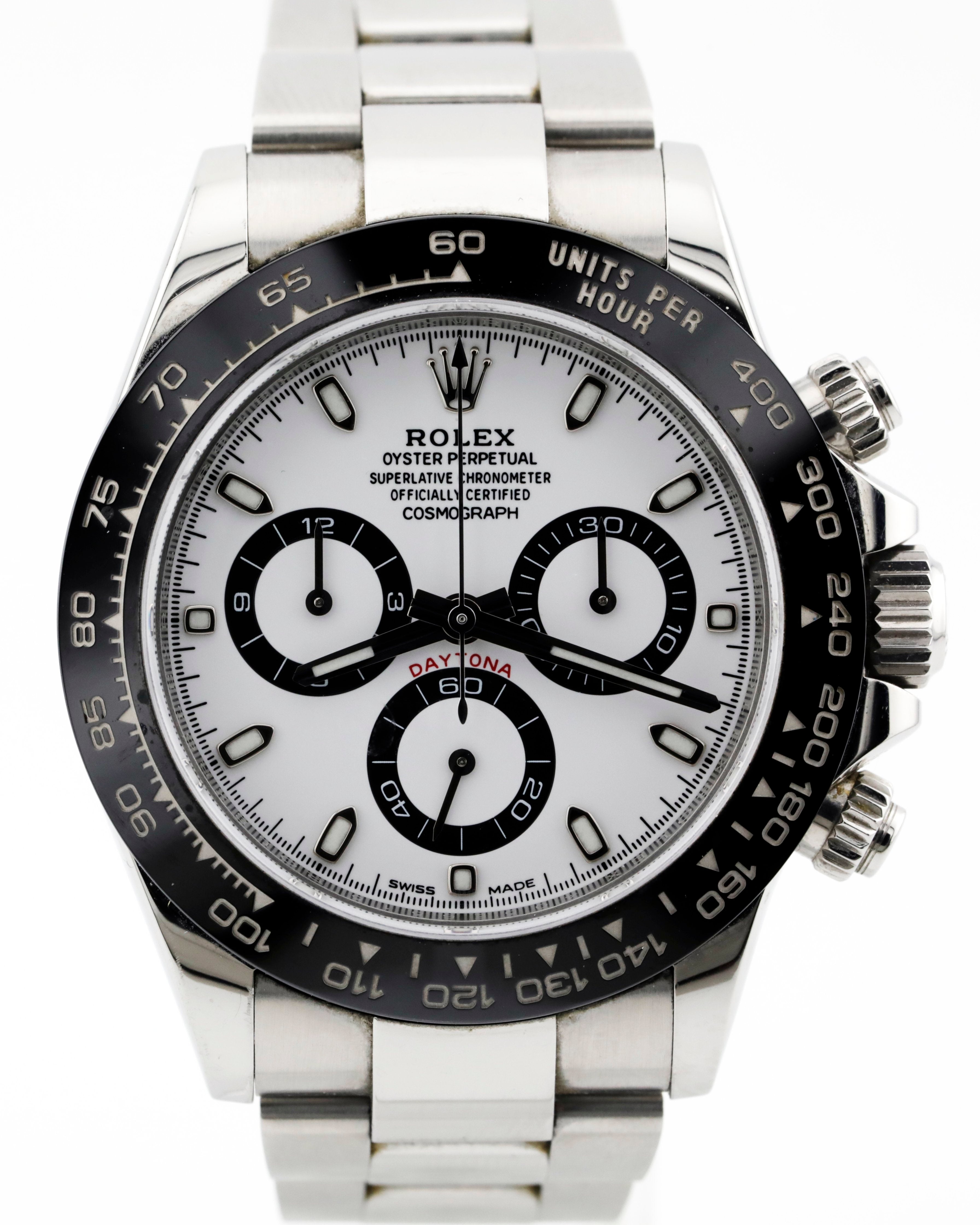 Pre Owned Rolex Daytona Panda Ref# 116500
