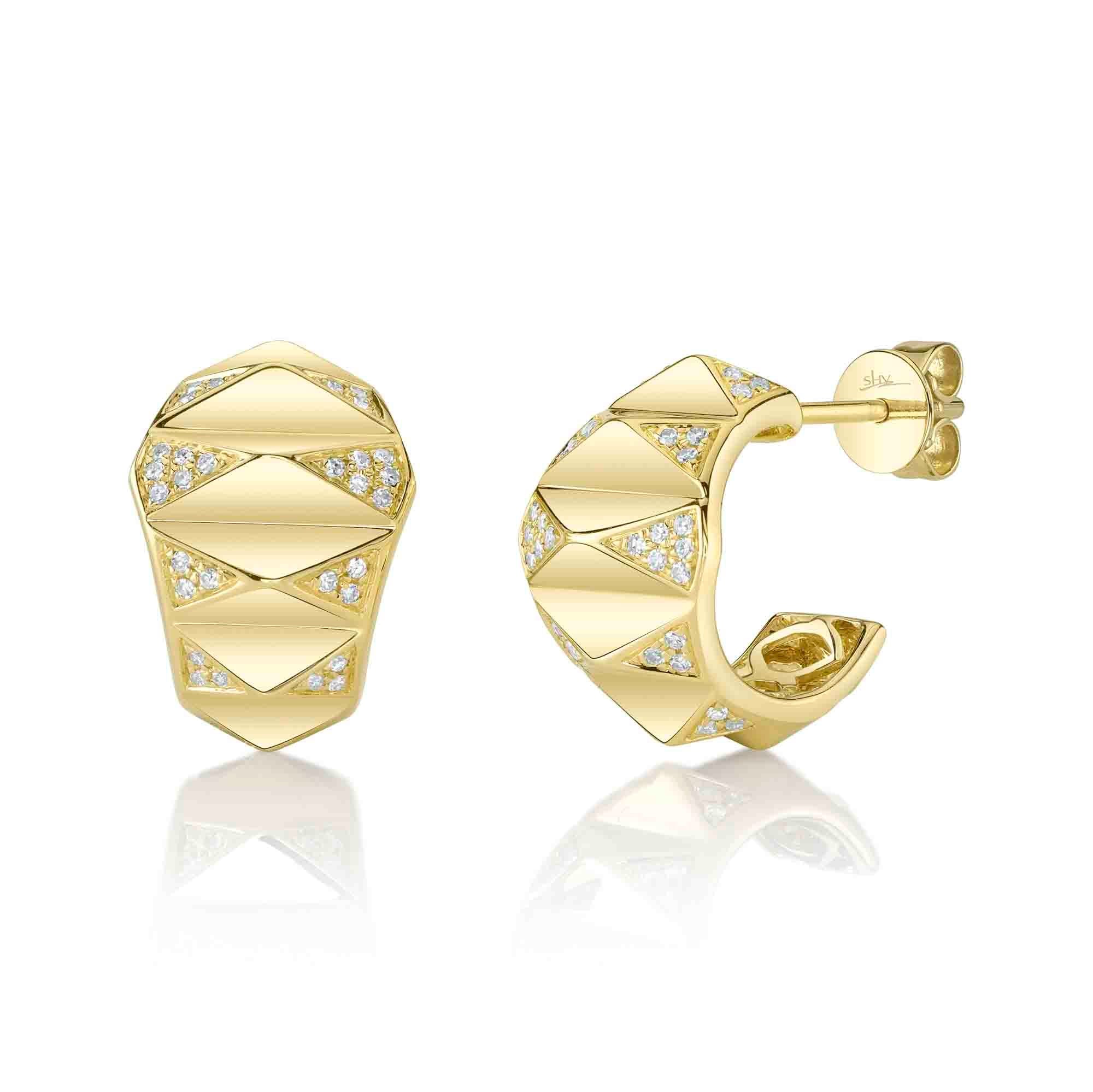 Shy Creation Diamond Earrings