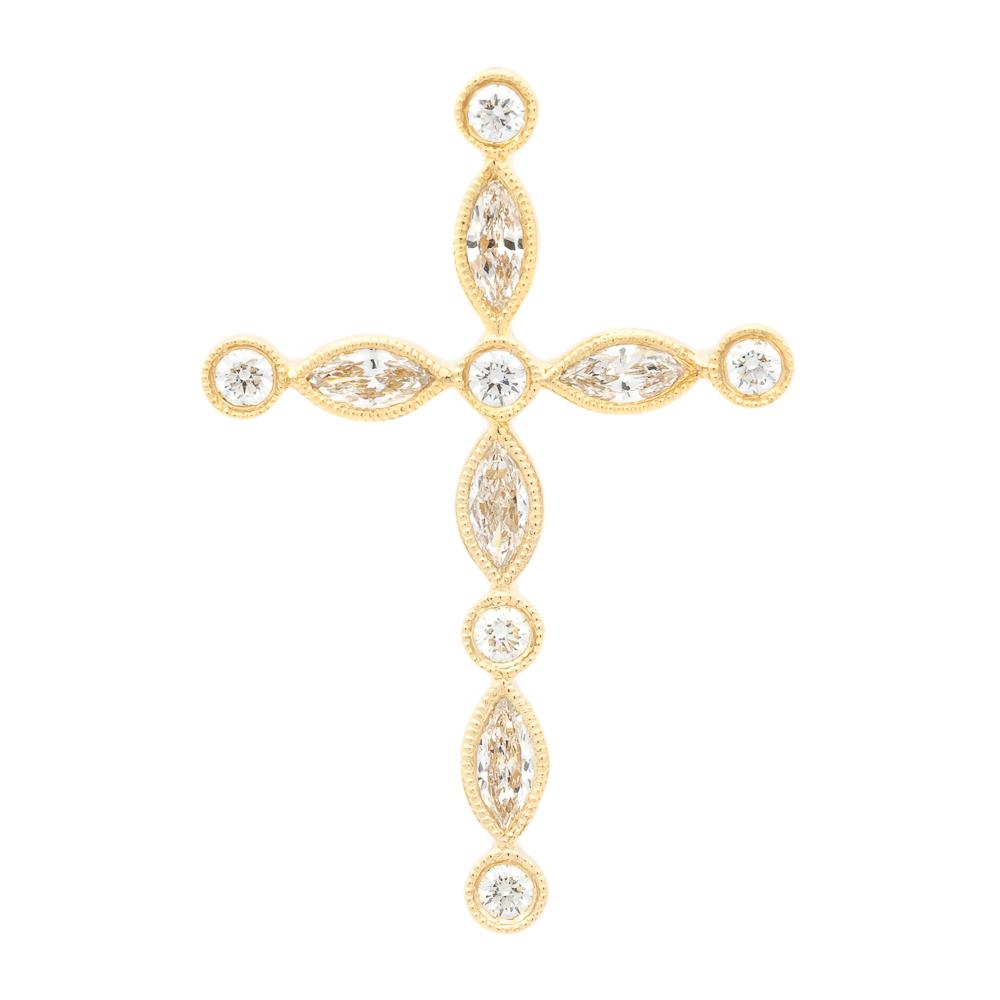Diamond Cross Pendant