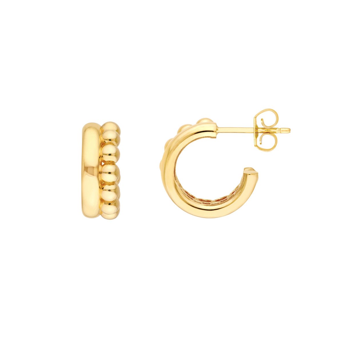 Gold Hoop Earrings