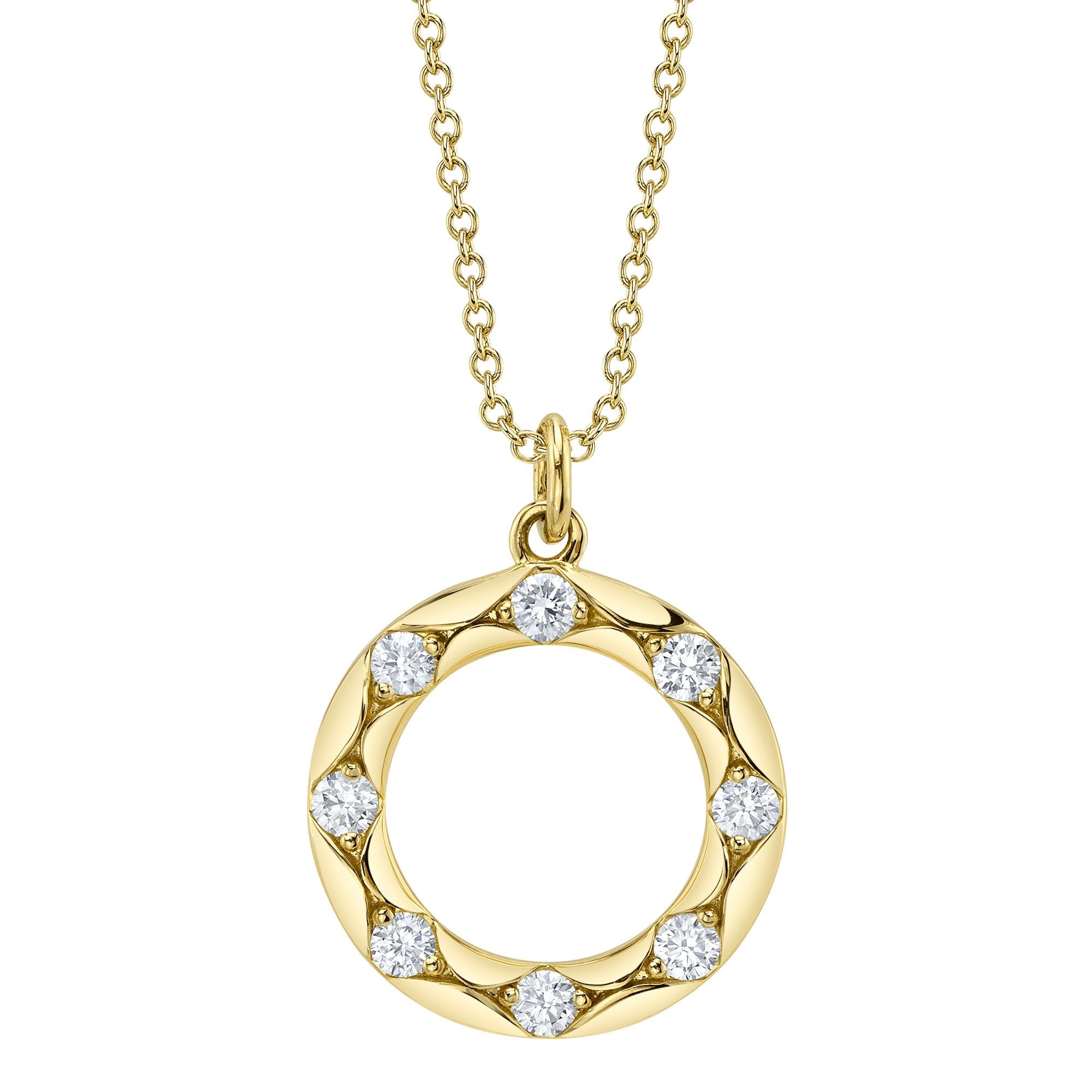 Shy Creation Diamond Pendant