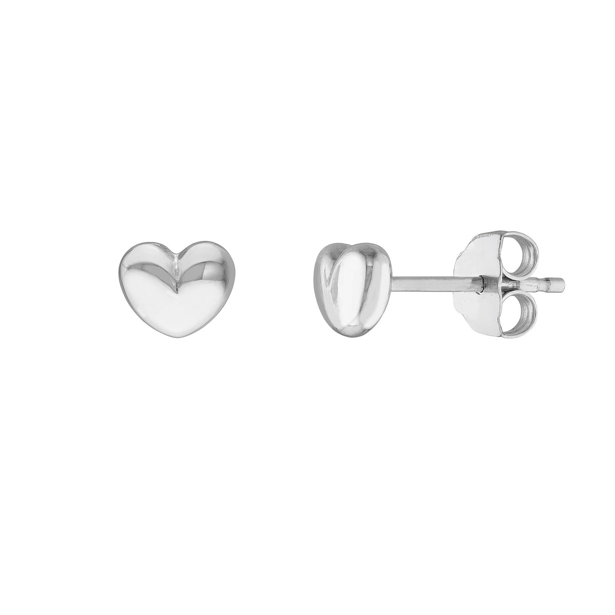 Heart Stud Earrings