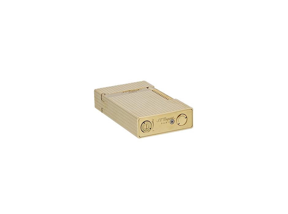 S.T. Dupont Le Grand Dupont Yellow Gold Diamond Head Lighter - Perfect Ping