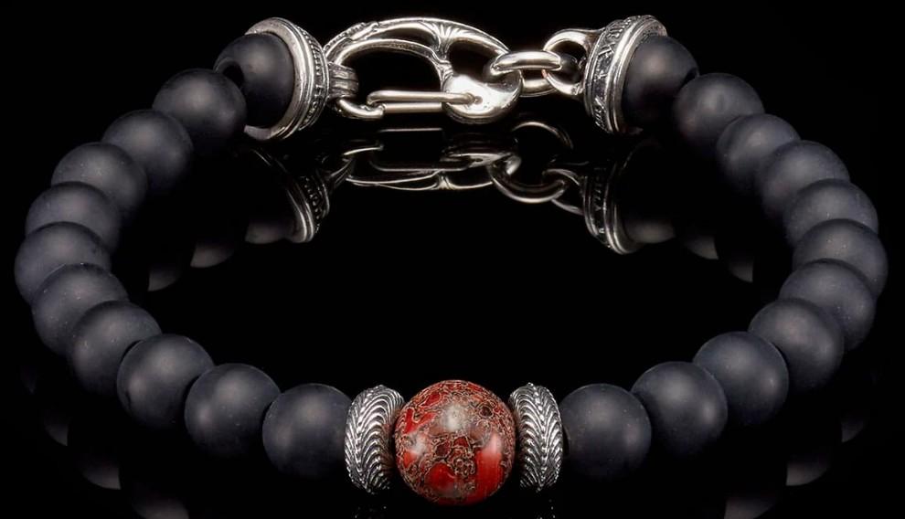 William Henry Gentis Bracelet Ref# BB6 DB RB