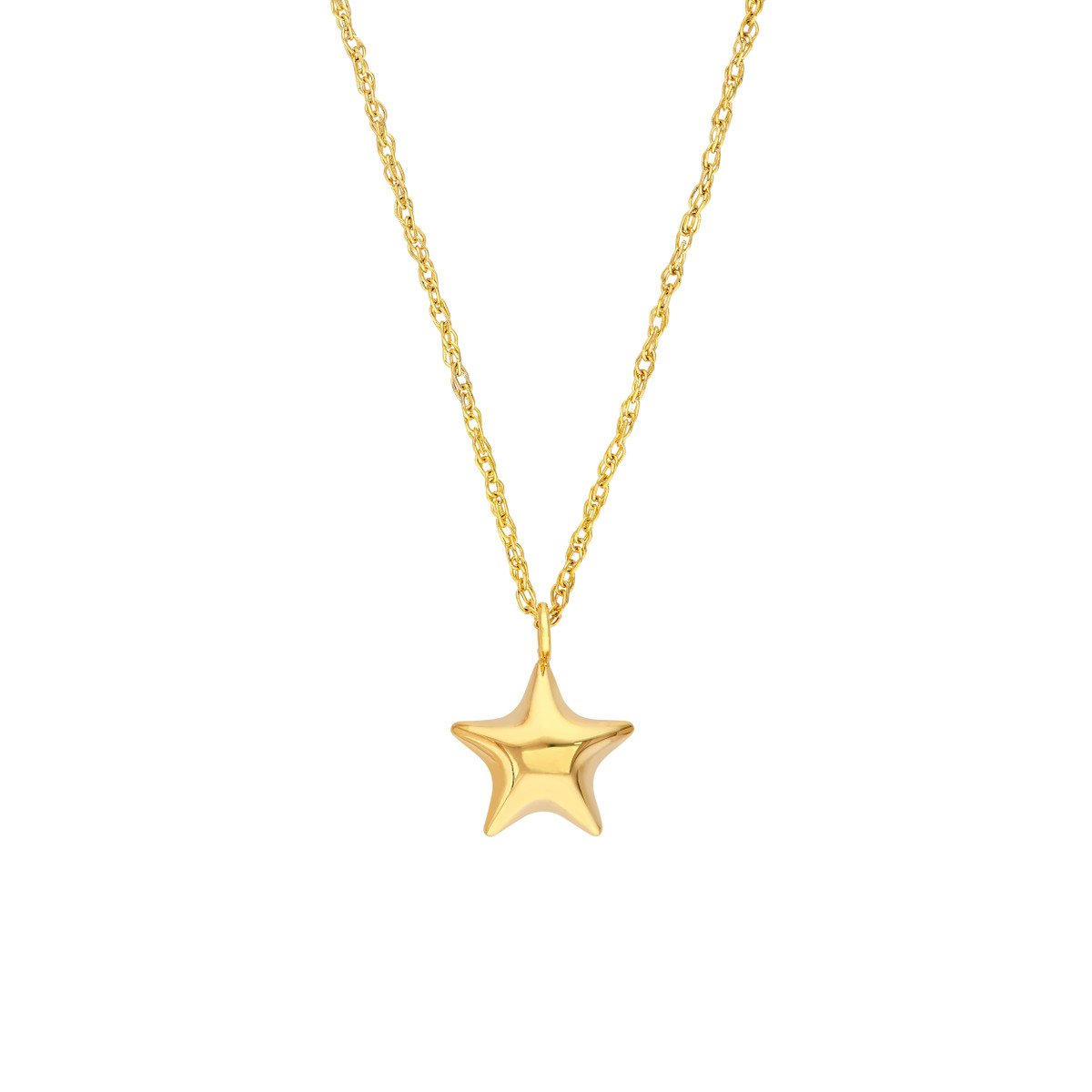 Gold Star Pendant