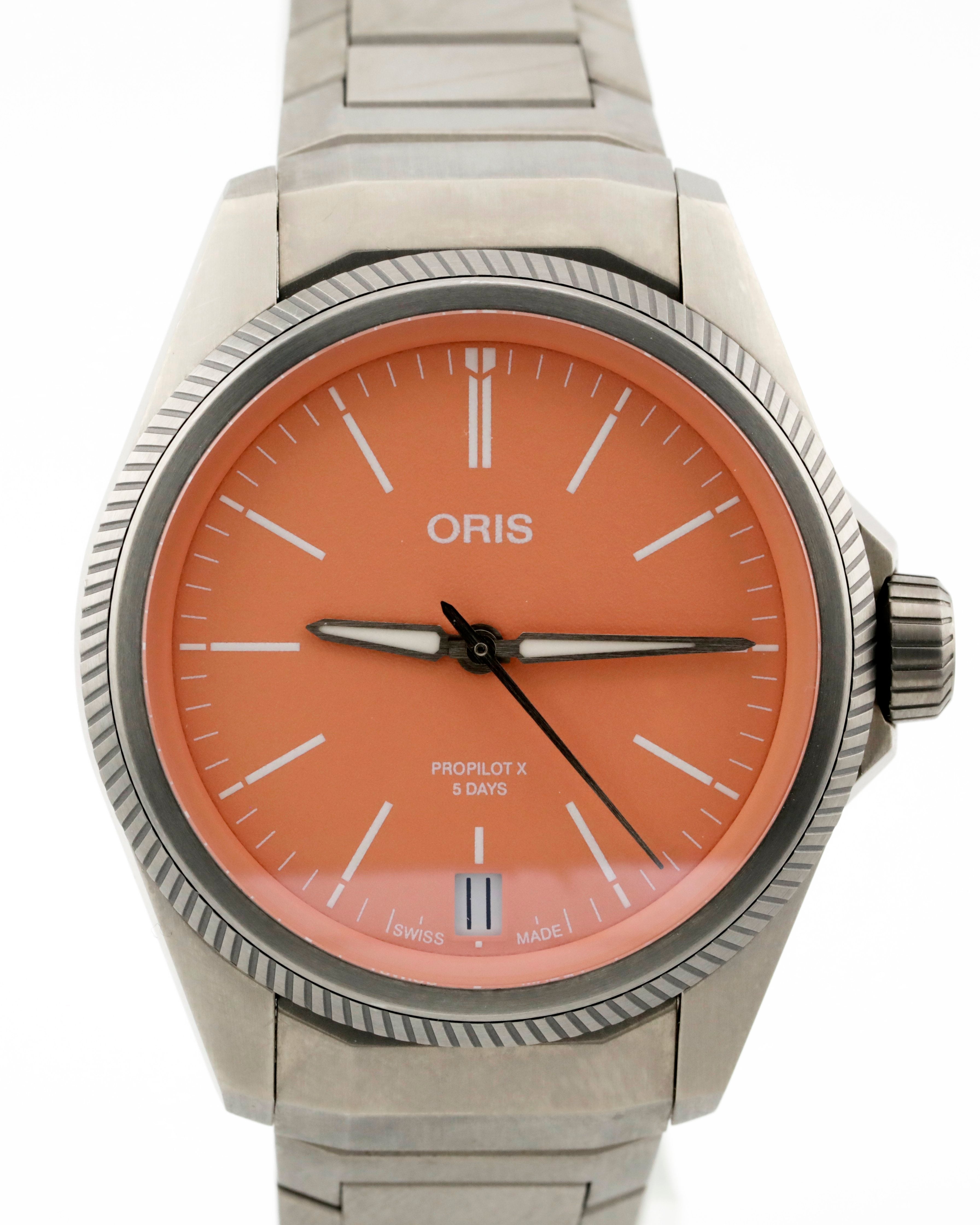 Pre Owned Oris Propilot X Cal 400 Ref# 01 400 7778 7158