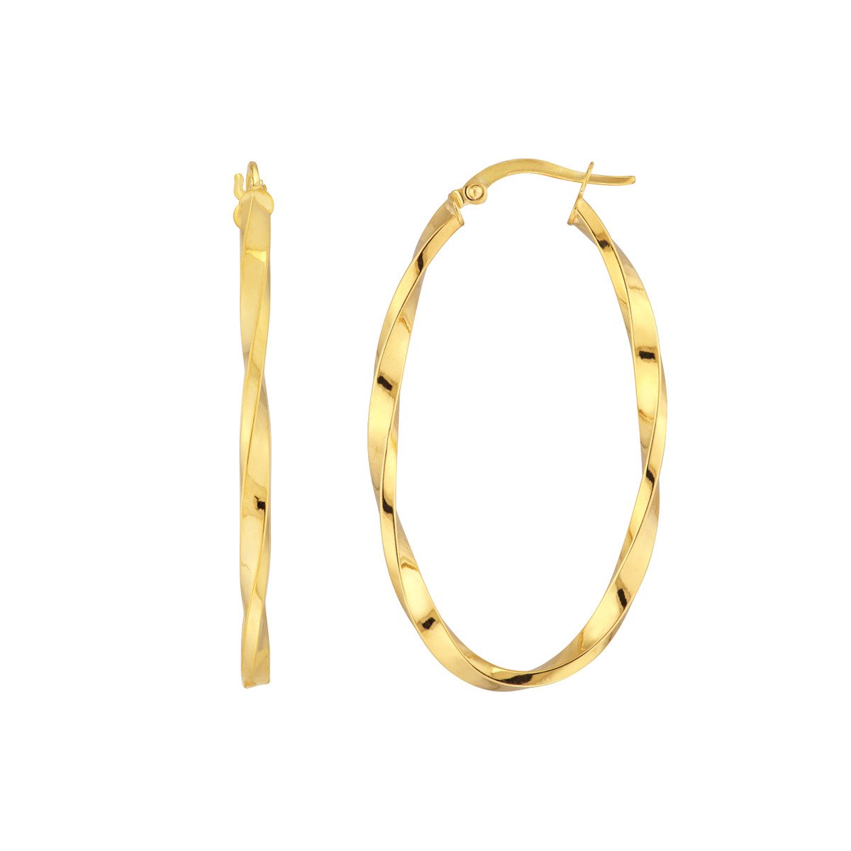 Gold Hoop Earrings