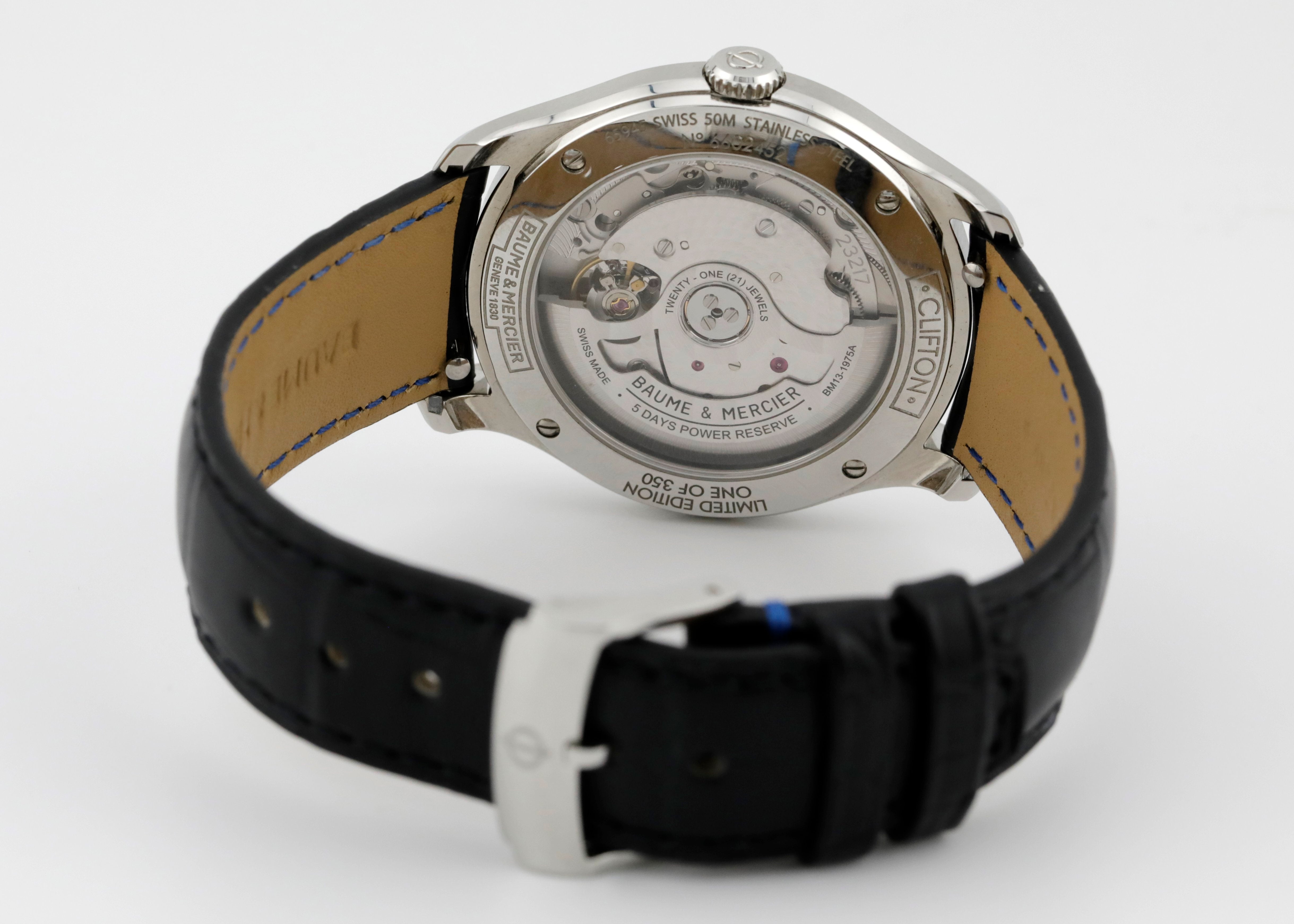 Pre Owned Baume & Mercier Clifton Ref# M0A10778