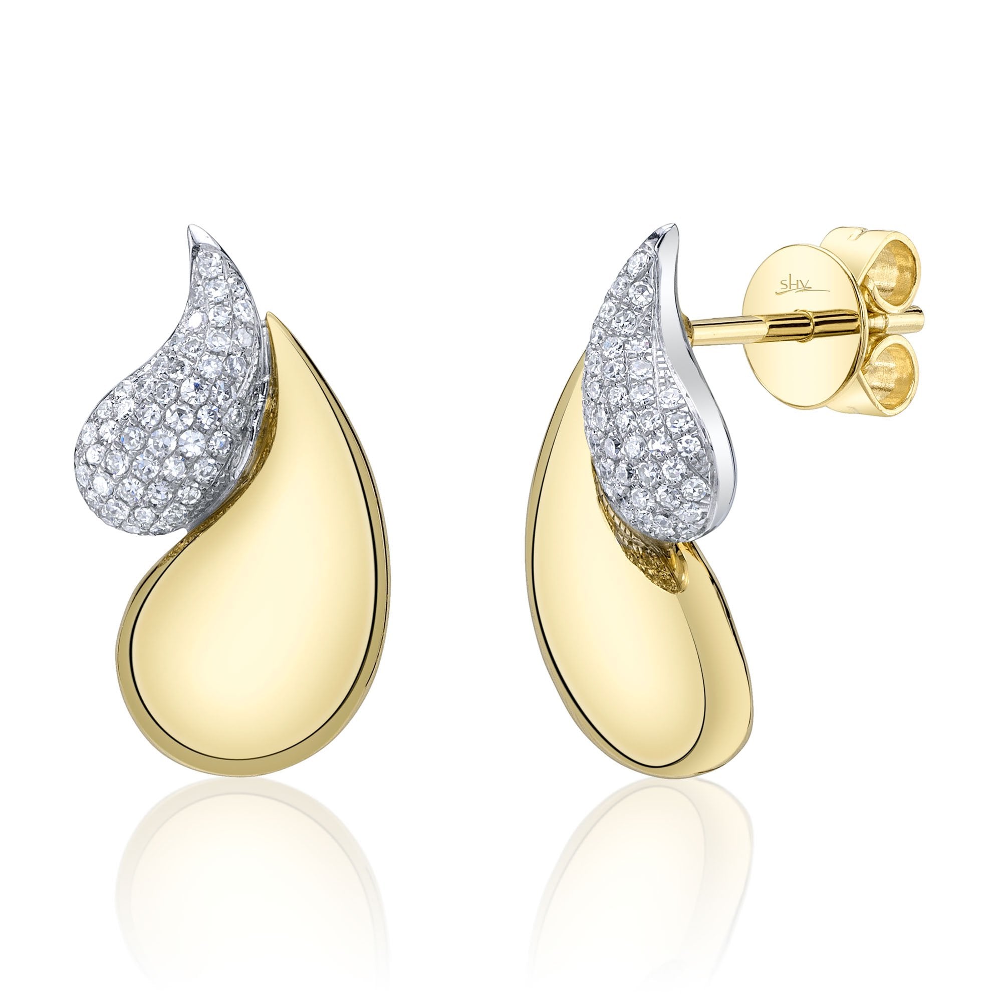 Shy Creaion Diamond Earrings