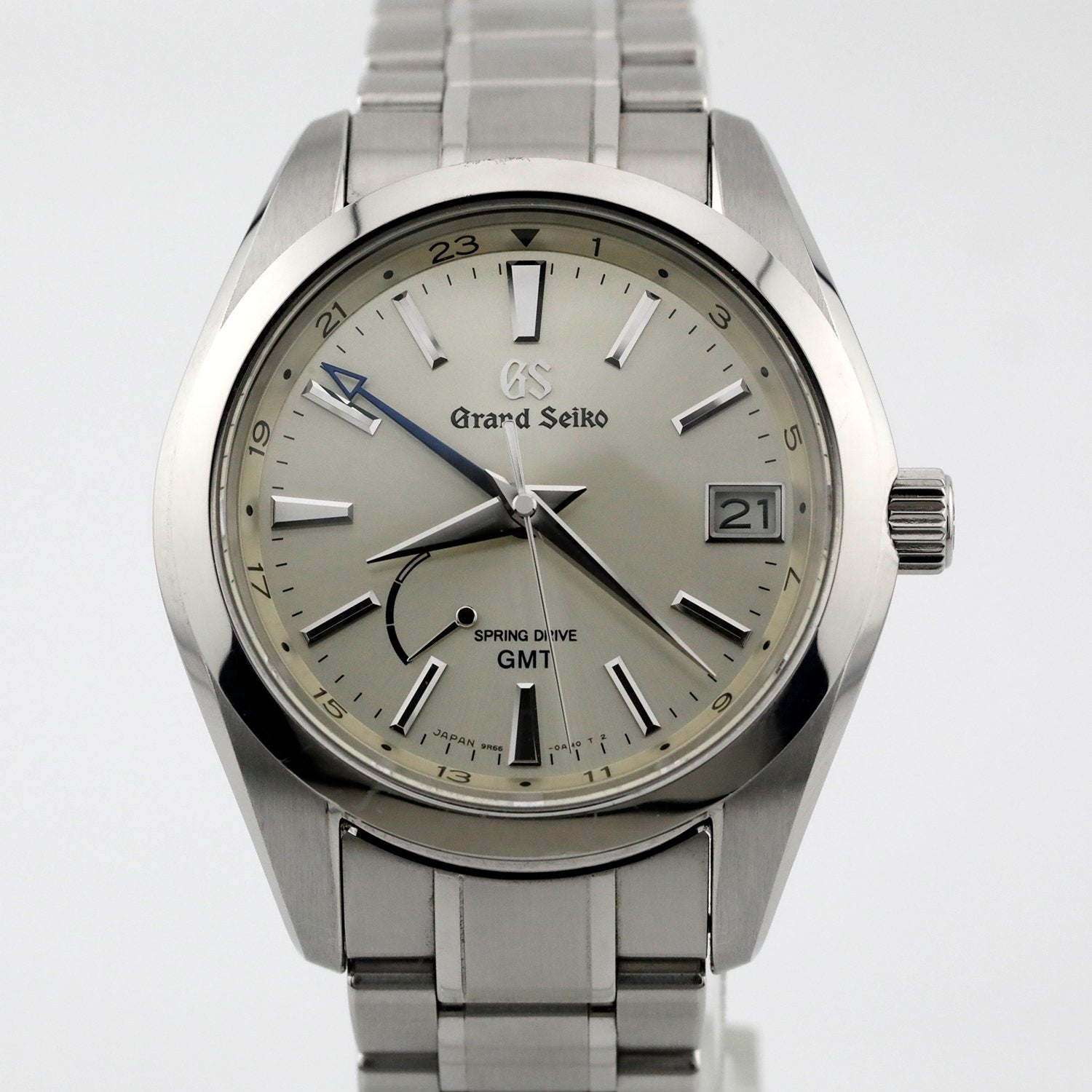 Pre-Owned Grand Seiko Heritage Spring Drive GMT Ref# SBGE205G