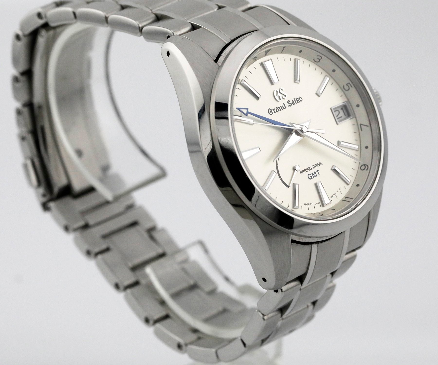Pre-Owned Grand Seiko Heritage Spring Drive GMT Ref# SBGE205G