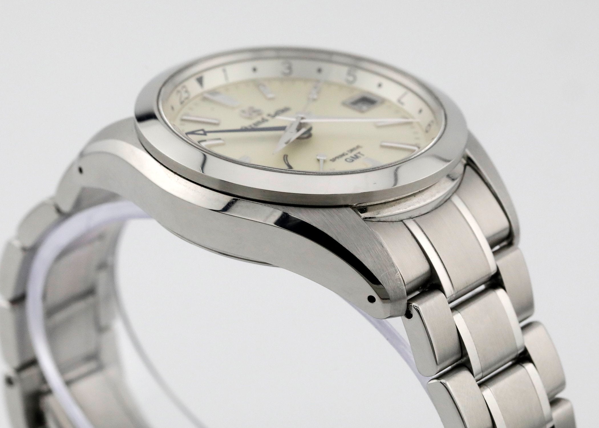 Pre-Owned Grand Seiko Heritage Spring Drive GMT Ref# SBGE205G