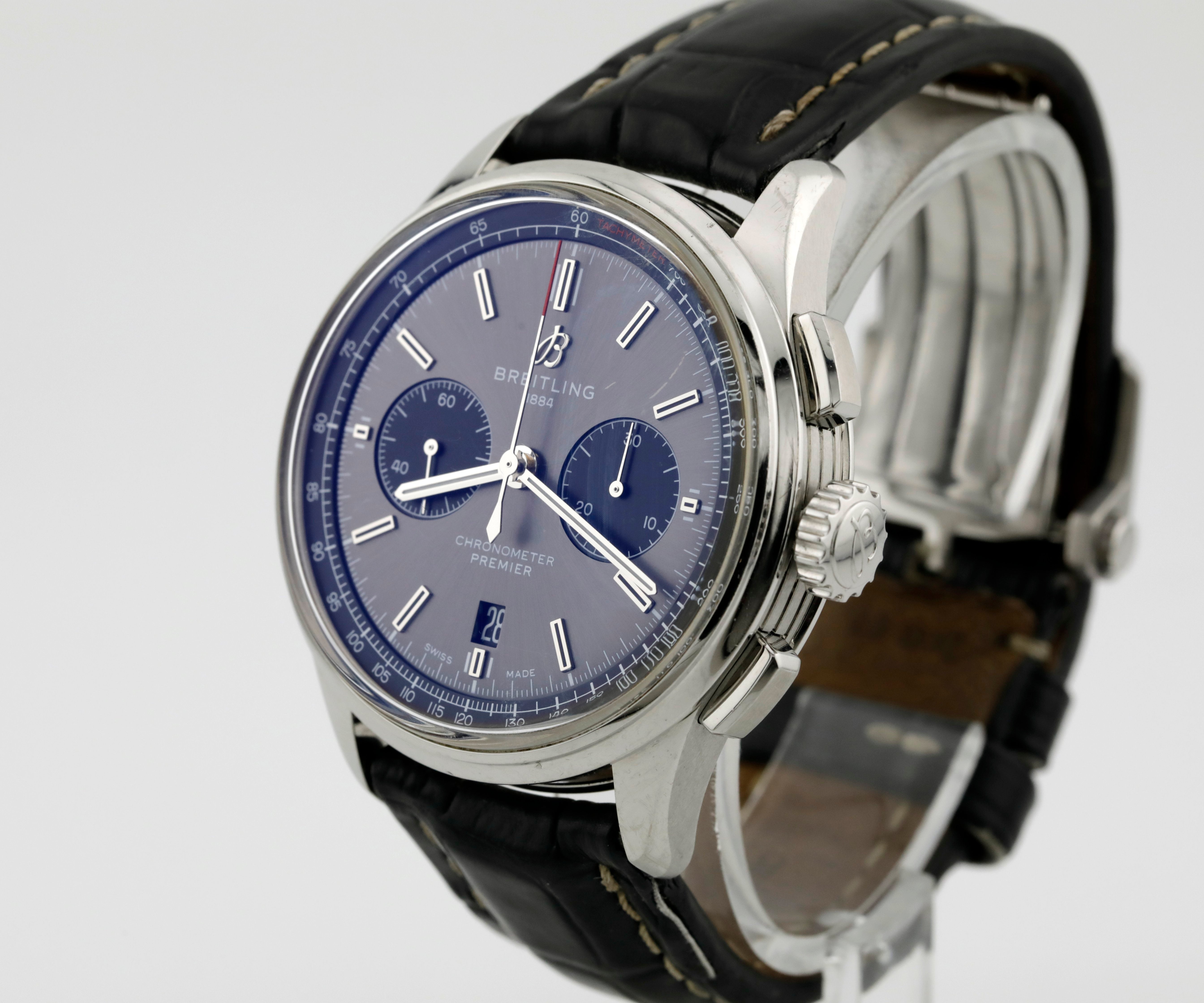 Pre Owned Breitling Premier B01 Chronograph 42 Ref# AB0118221B1P1