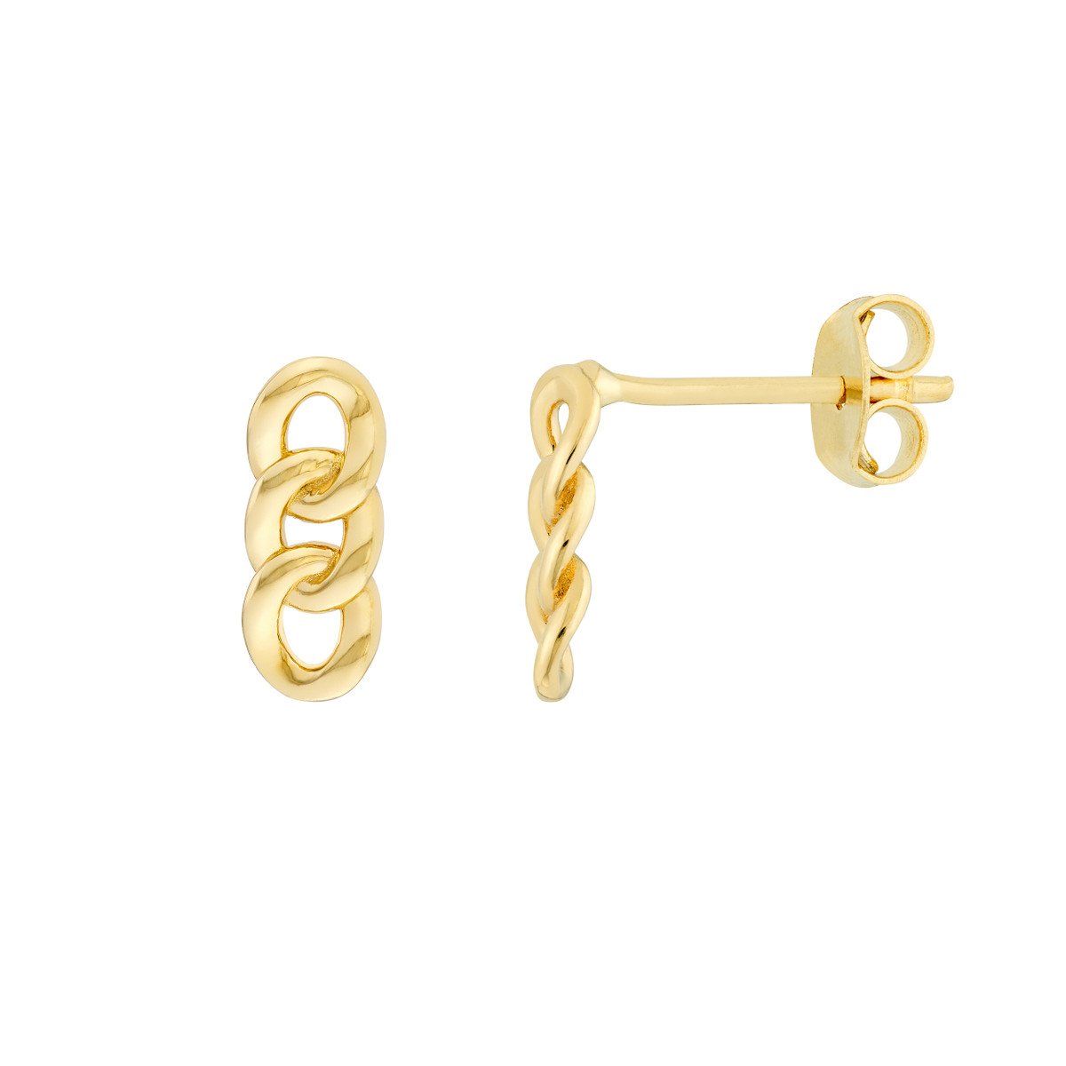 Gold Fashion Stud Earrings