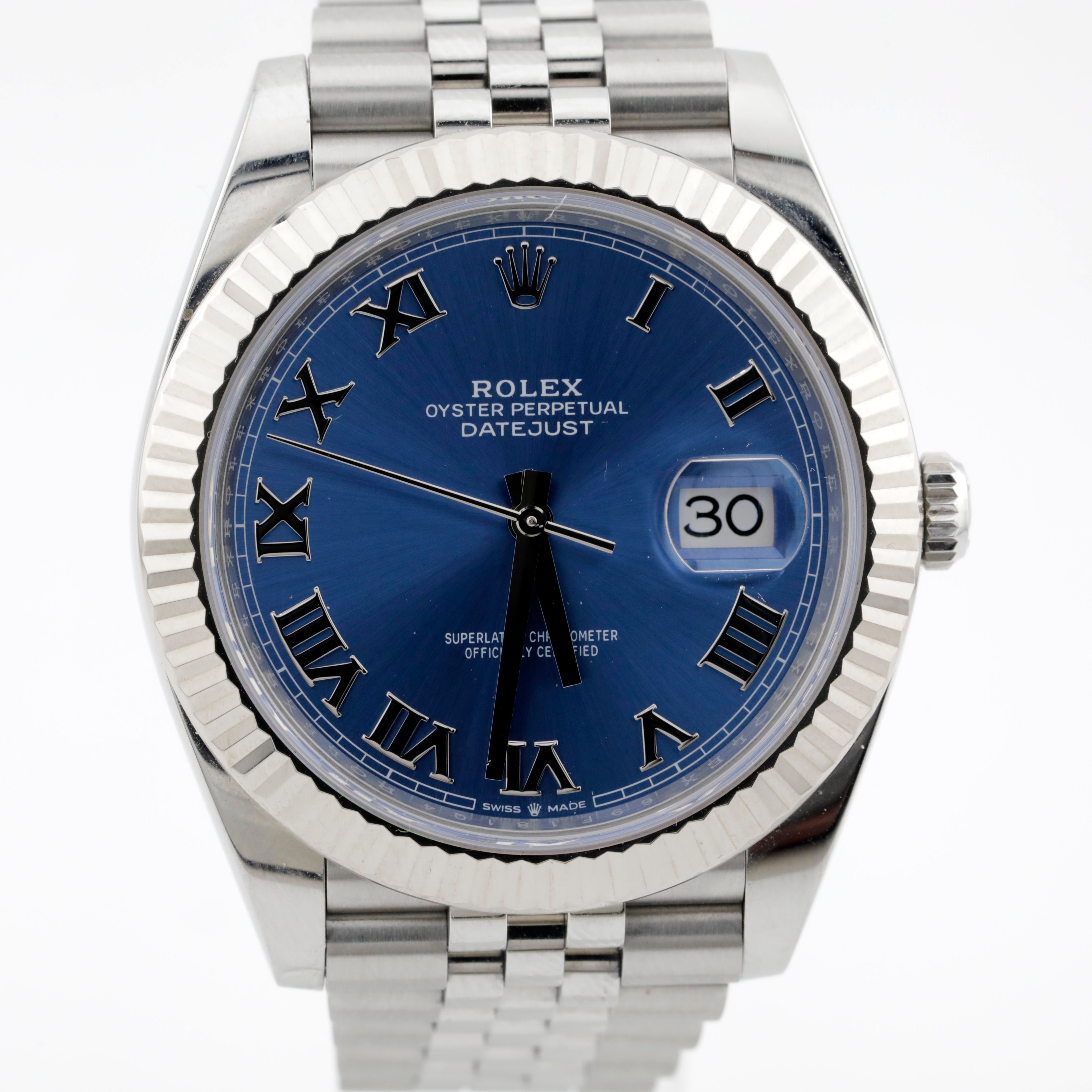 Pre Owned Rolex Datejust 41 Ref# 126334