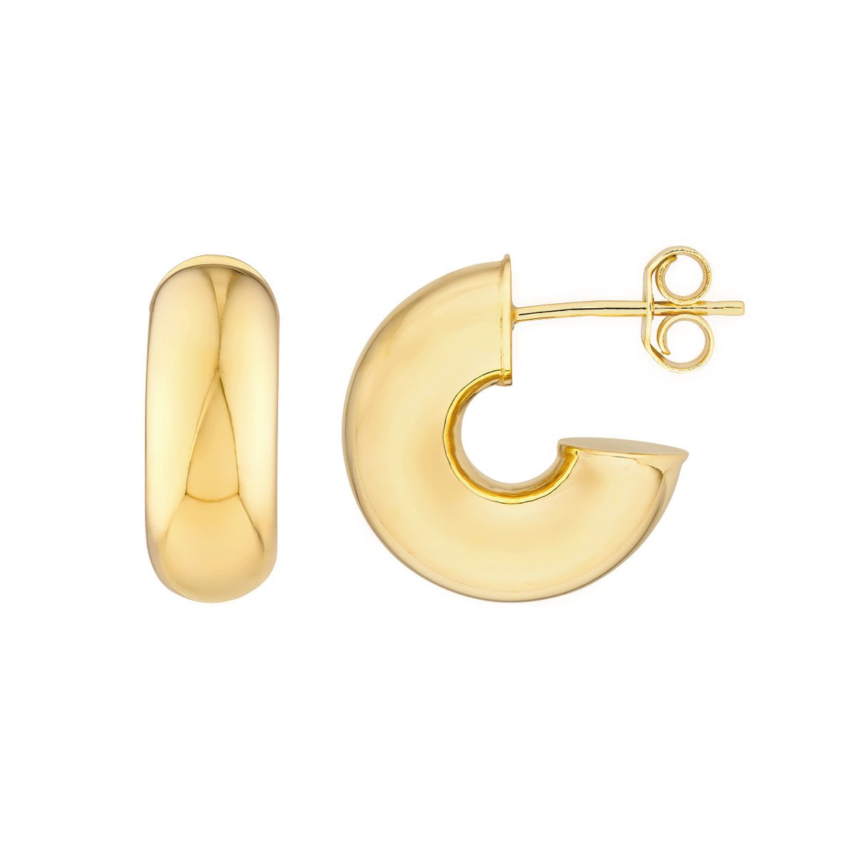 Gold Hoop Earrings