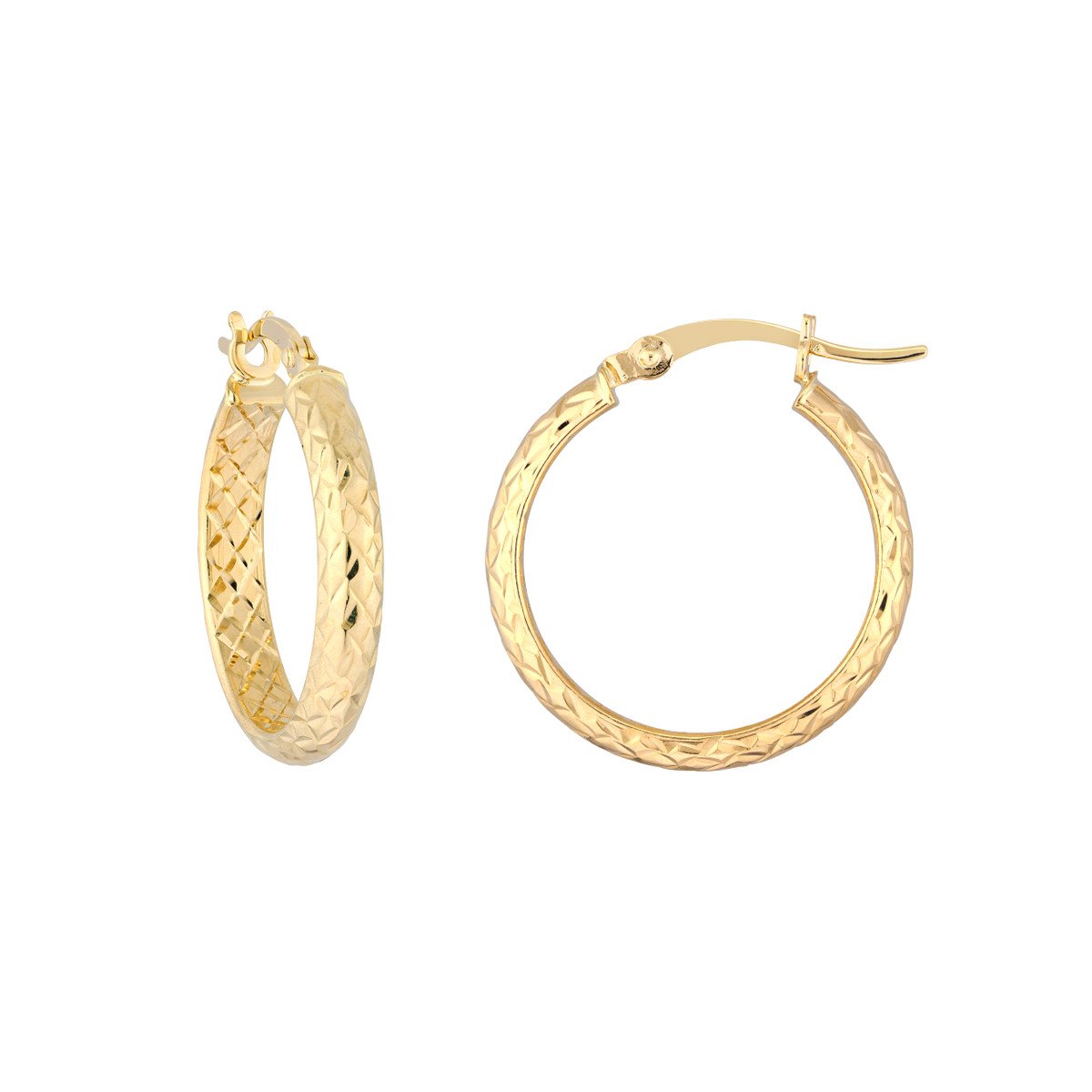 Gold Hoop Earrings