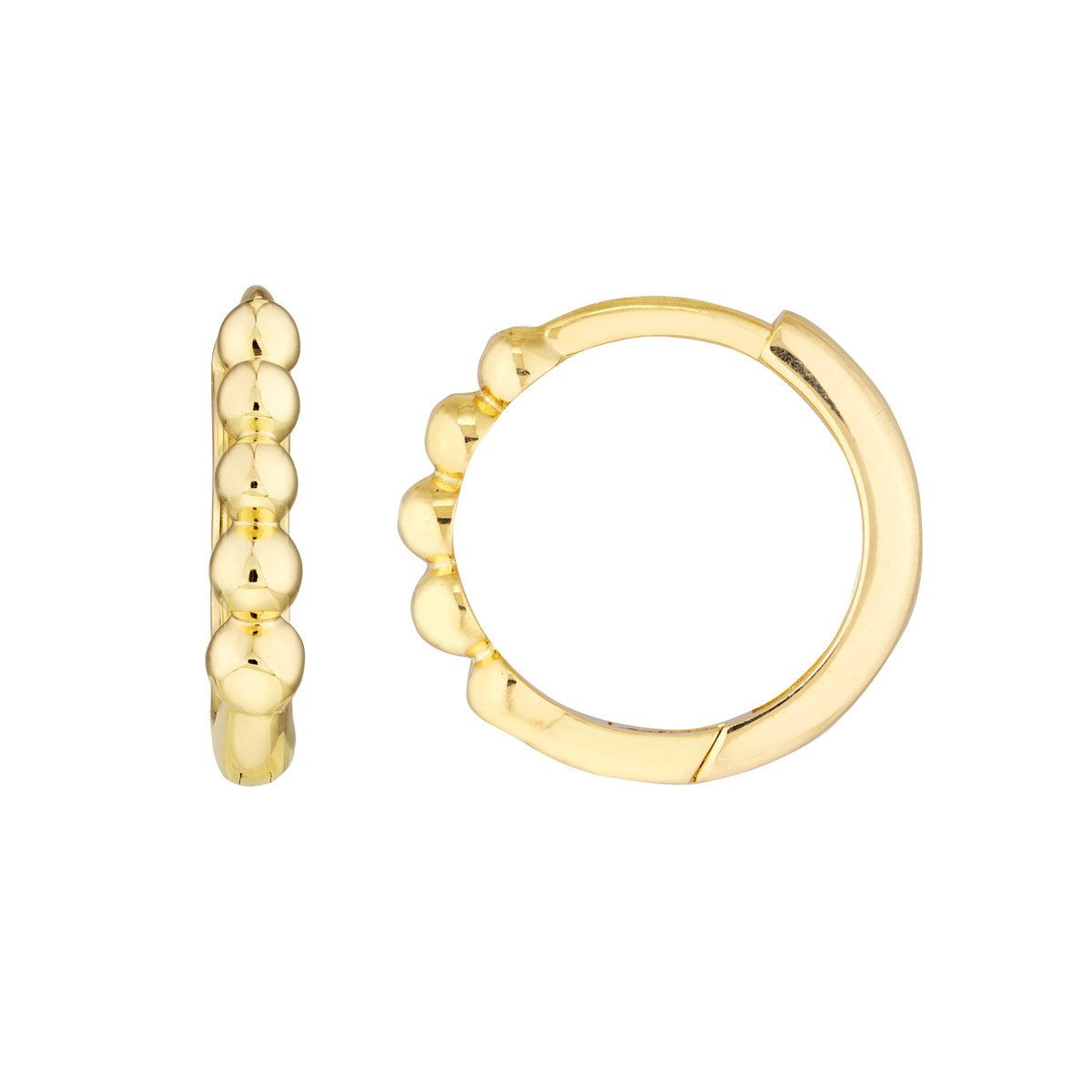 Gold Huggie Earrings