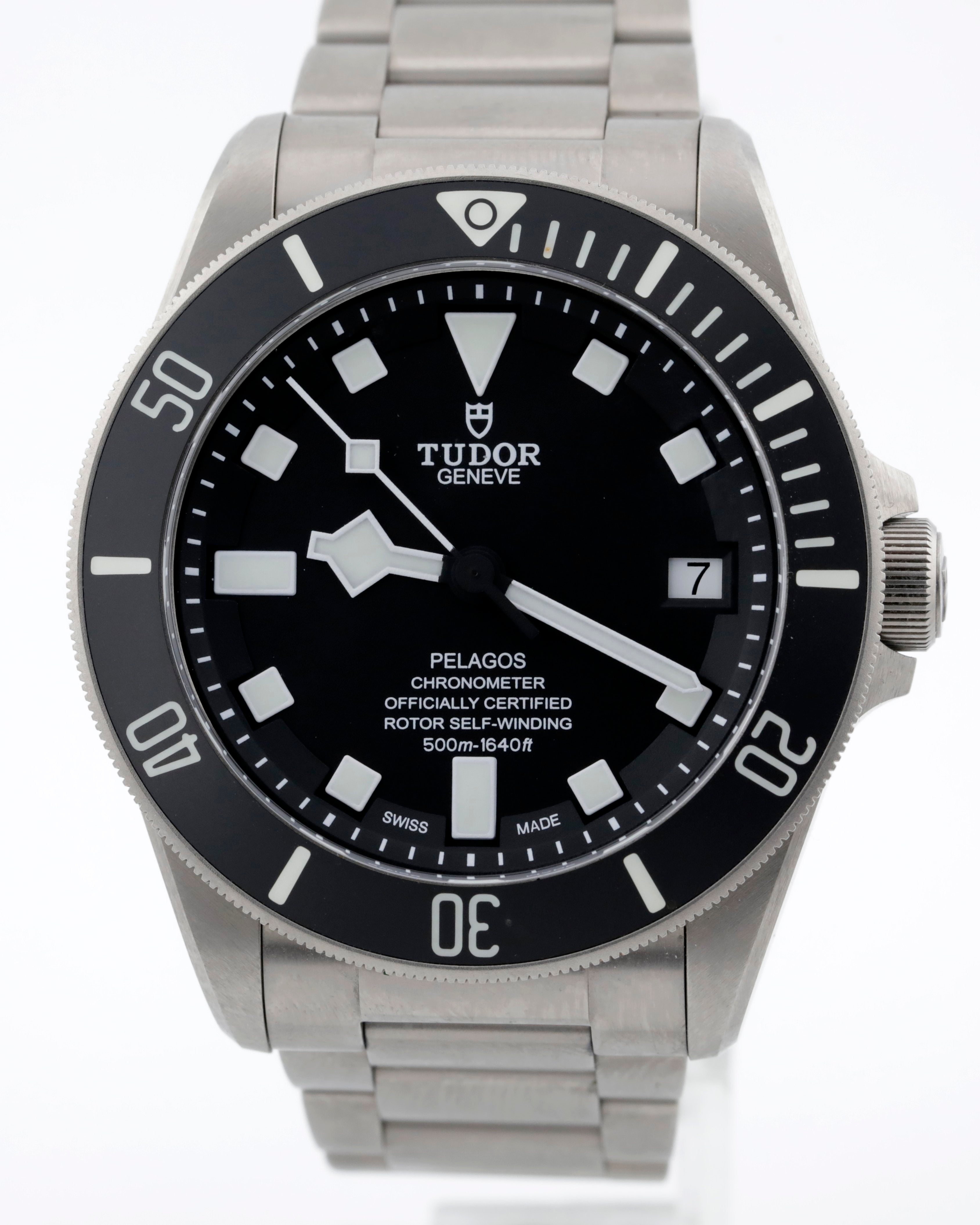 Pre-Owned Tudor Pelagos Titanium Ref# 25600TN
