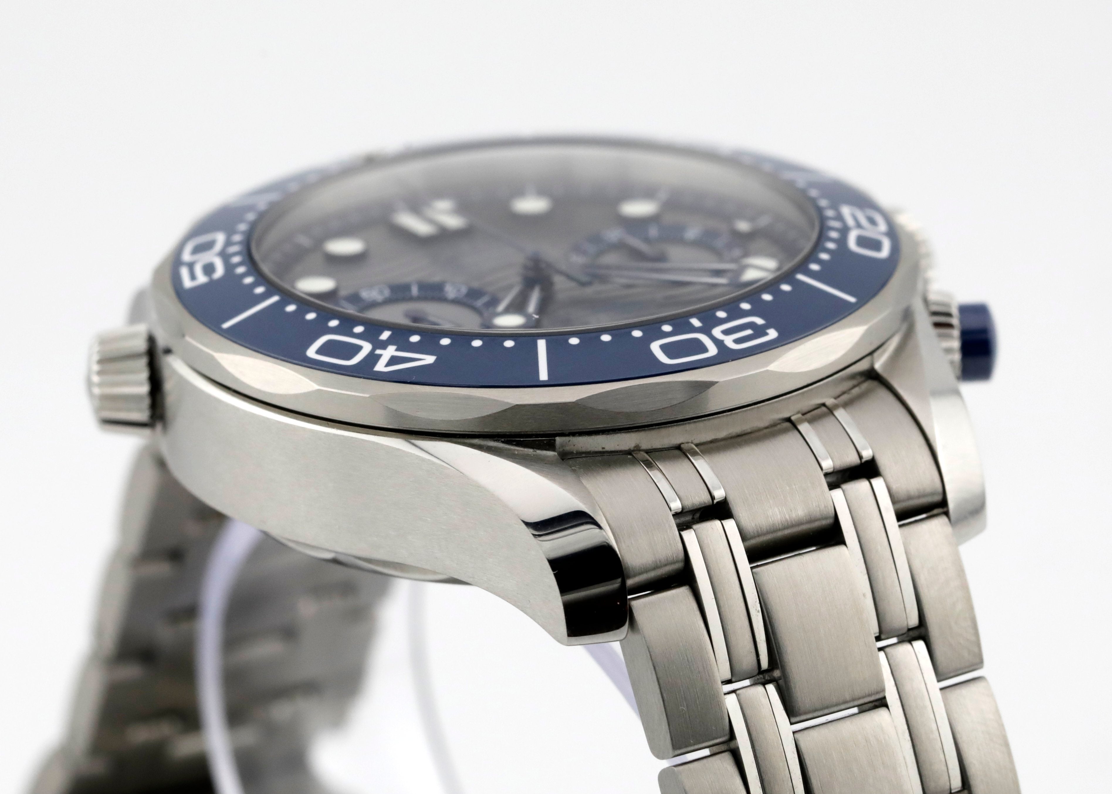 Pre Owned Omega Seamaster Diver 300m Chronograph Ref# 21030445106001