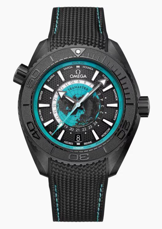 Omega Seamaster Planet Ocean 600M Worldtimer Ref# 21592462201006