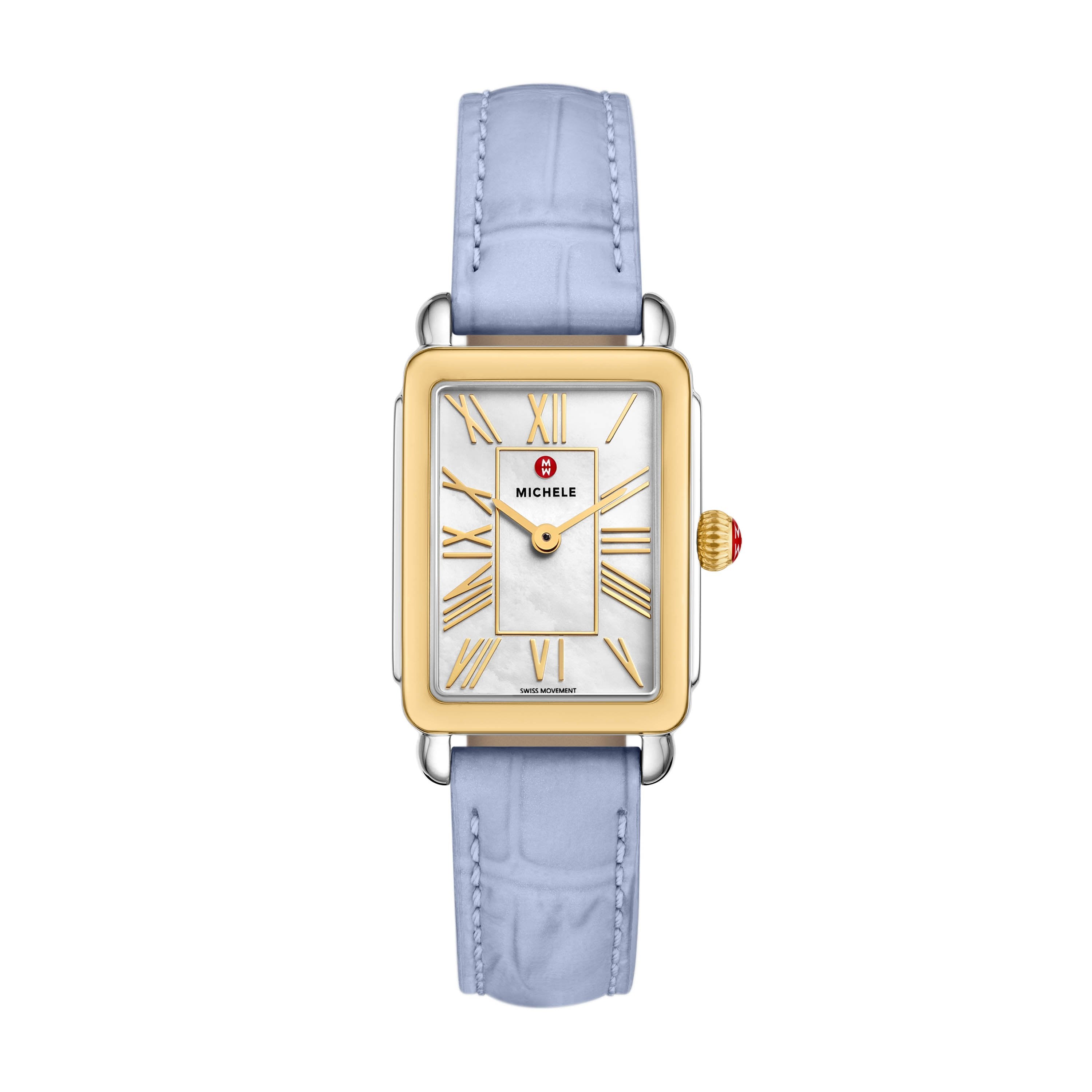 Michele Deco Park Two-Tone 18k Gold-Plated Ref# MWW06E000149