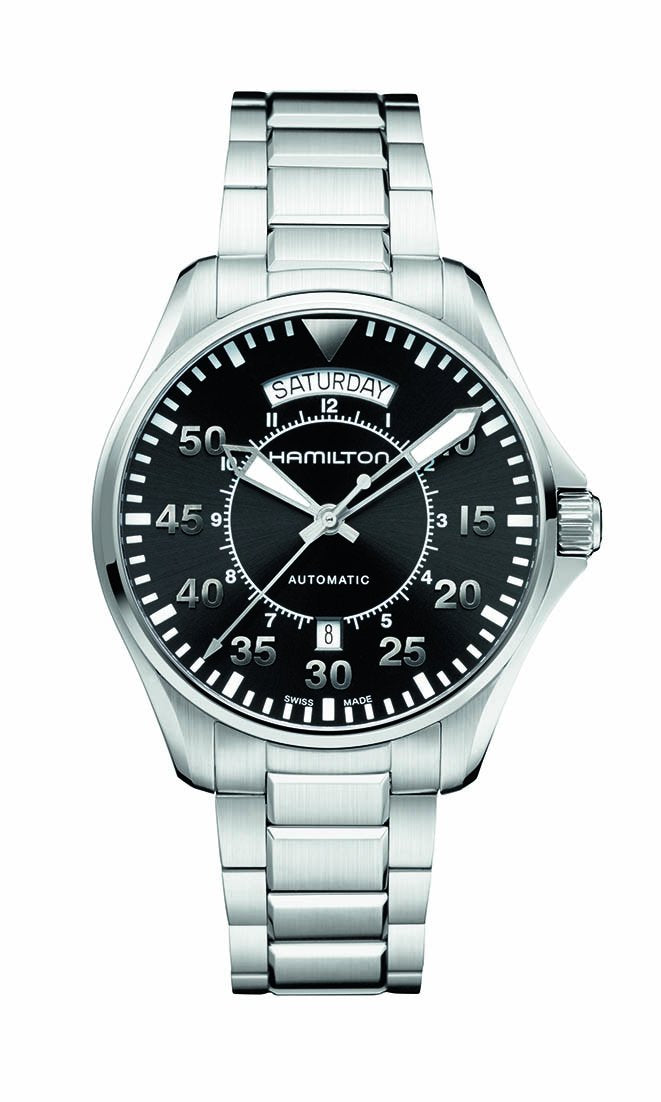Hamilton Khaki Aviation Pilot Day Date Auto Ref# H64615135