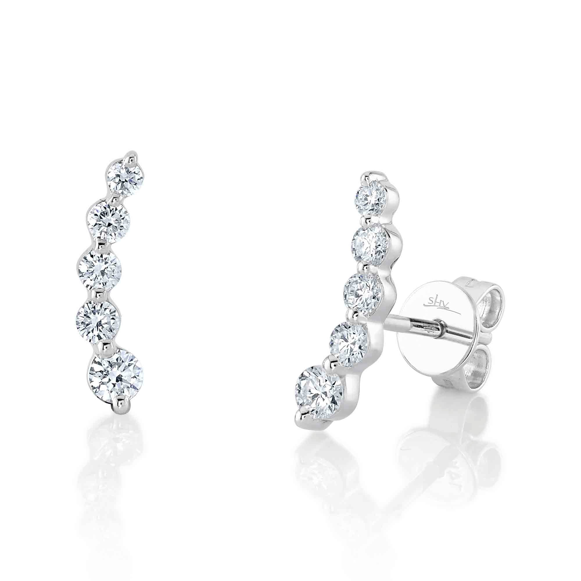 Shy Creation Diamond Earrings