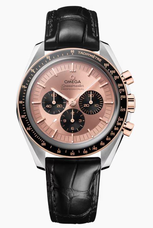 Omega Speedmaster Moonwatch Professional Sedna Gold Ref# 31023425099001