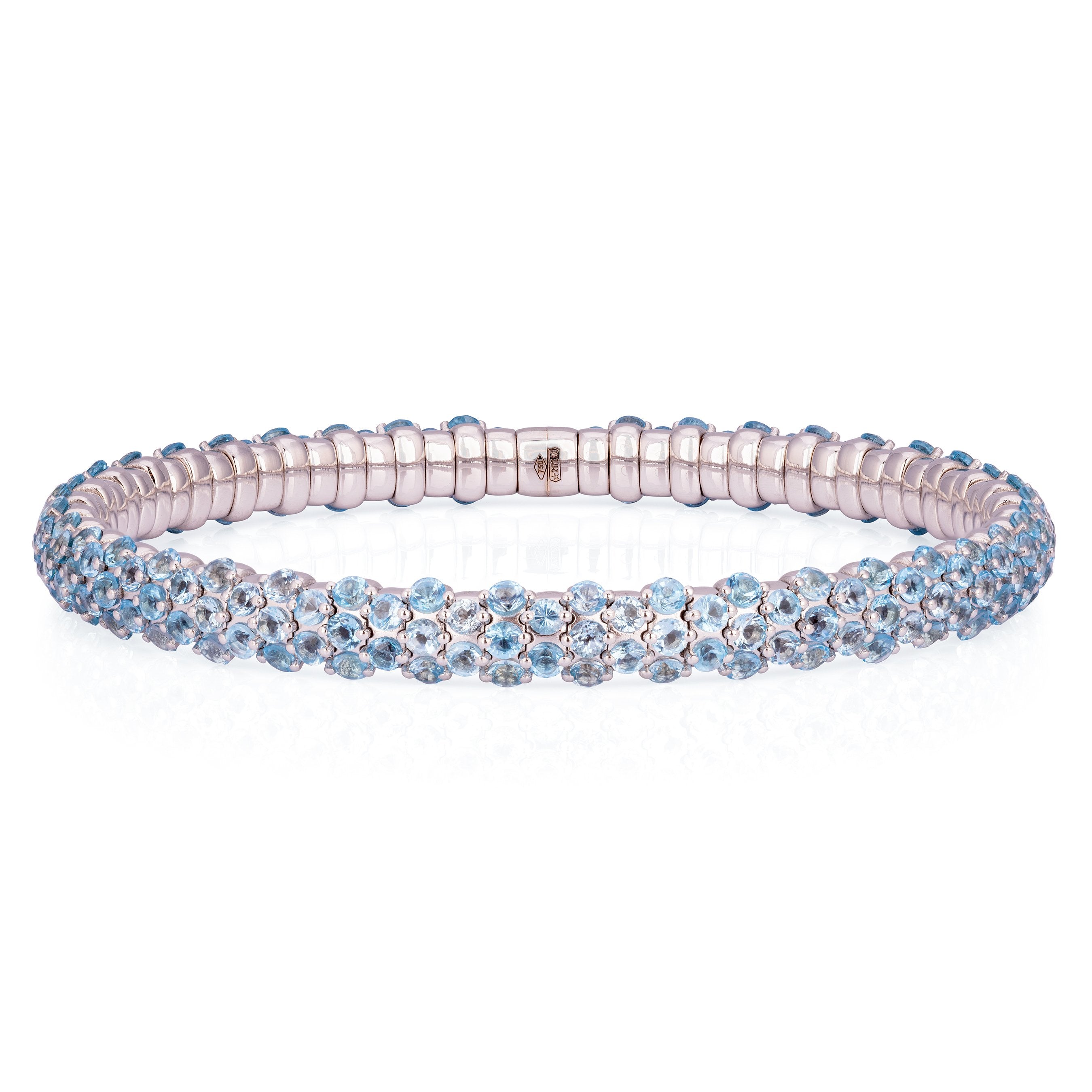 Zydo Blue Topaz Stretch Bracelet