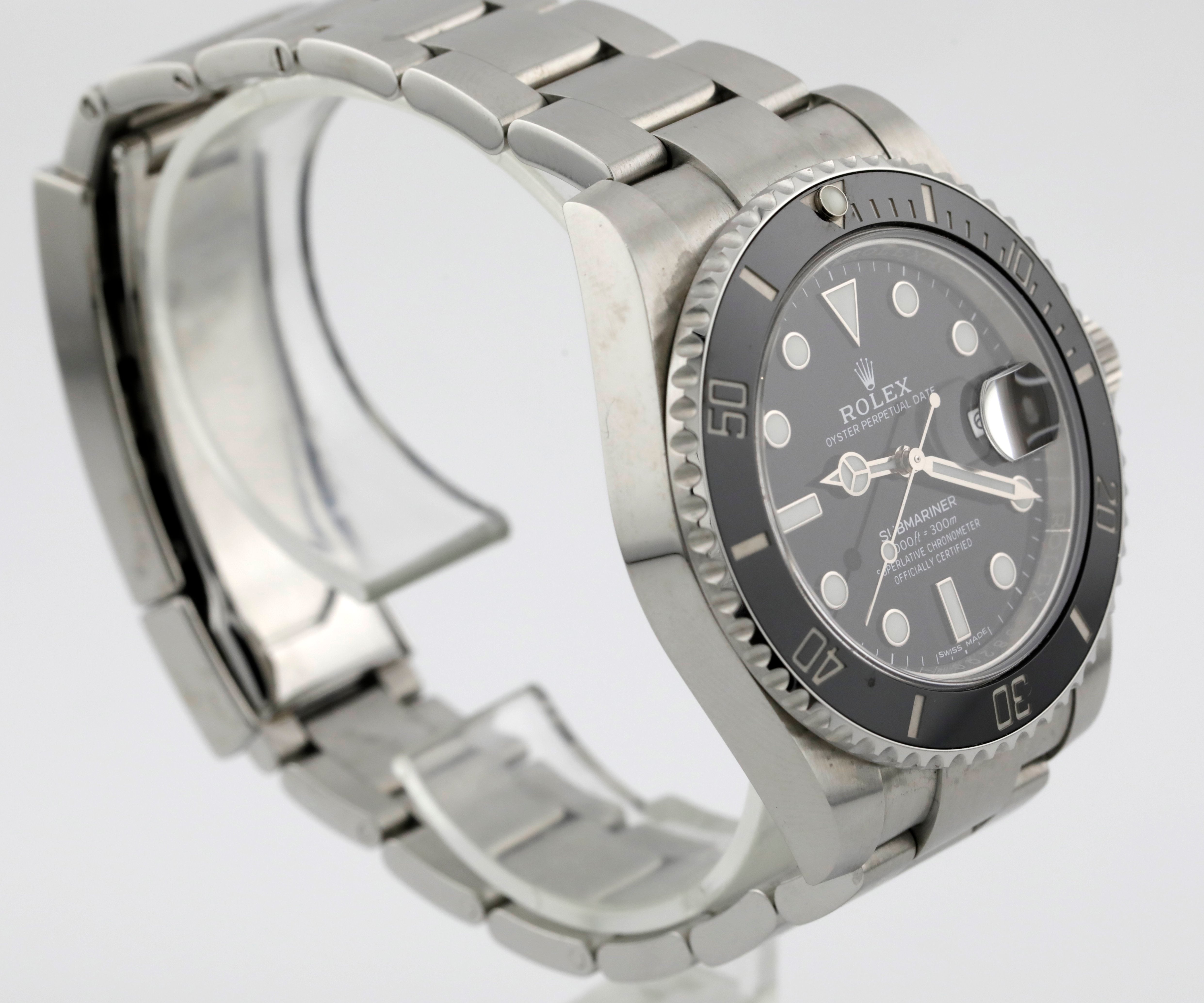 Pre Owned Rolex Submariner Date Ref# 116641LN