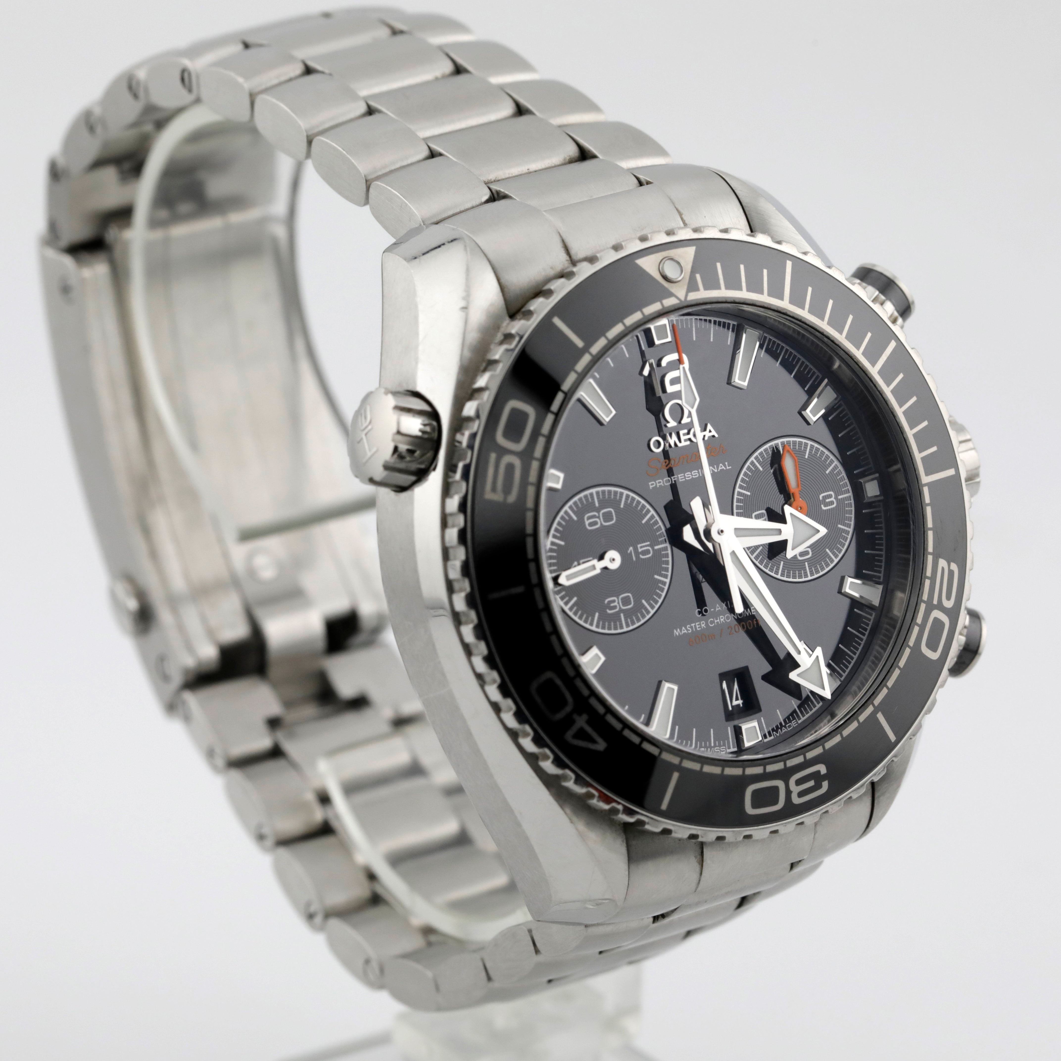 Pre Owned Omega Seamaster Planet Ocean Chronograph Ref# 21530465101001