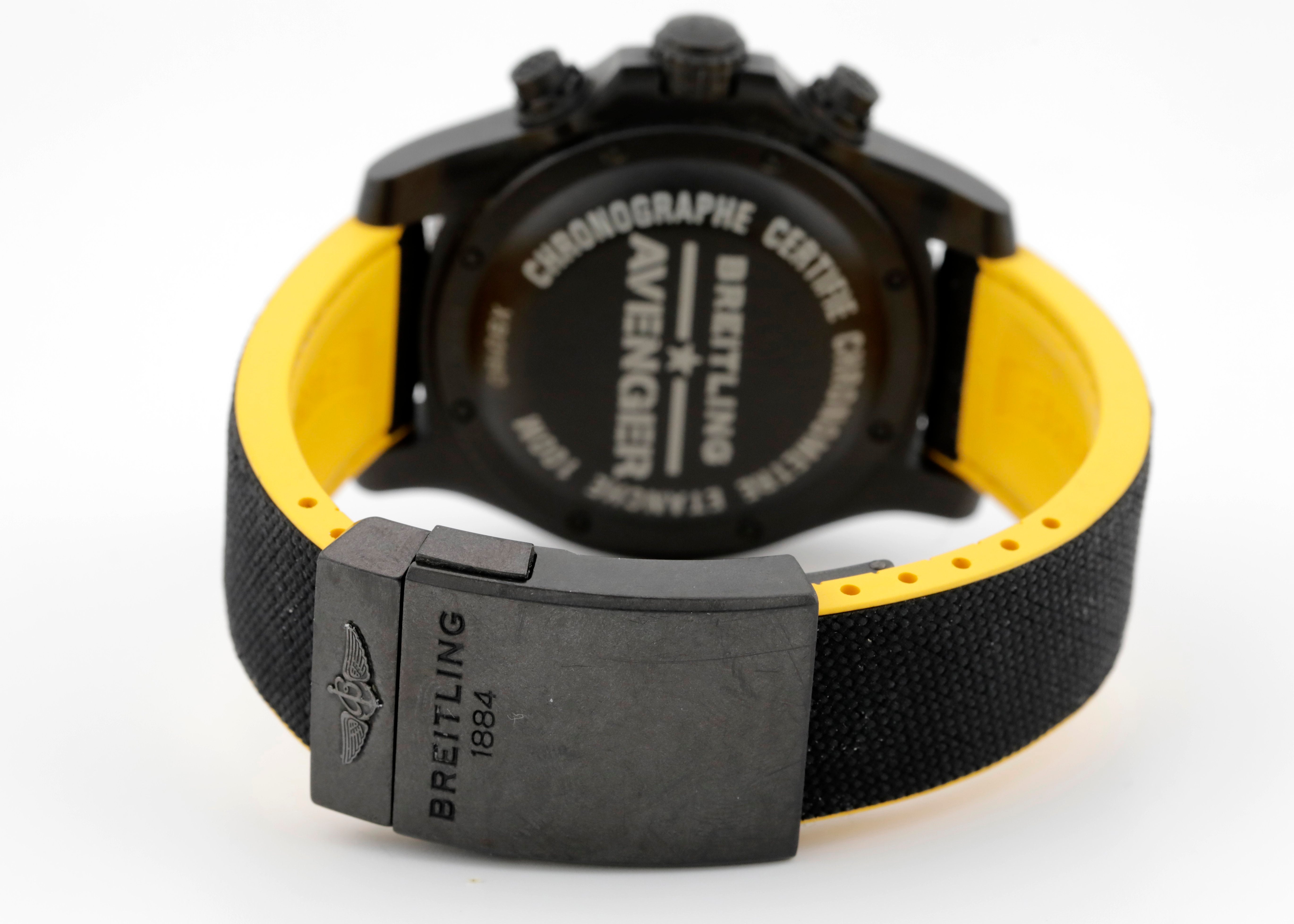 Pre Owned Breitling Avenger Hurricane Ref# XB0180E41B1S1
