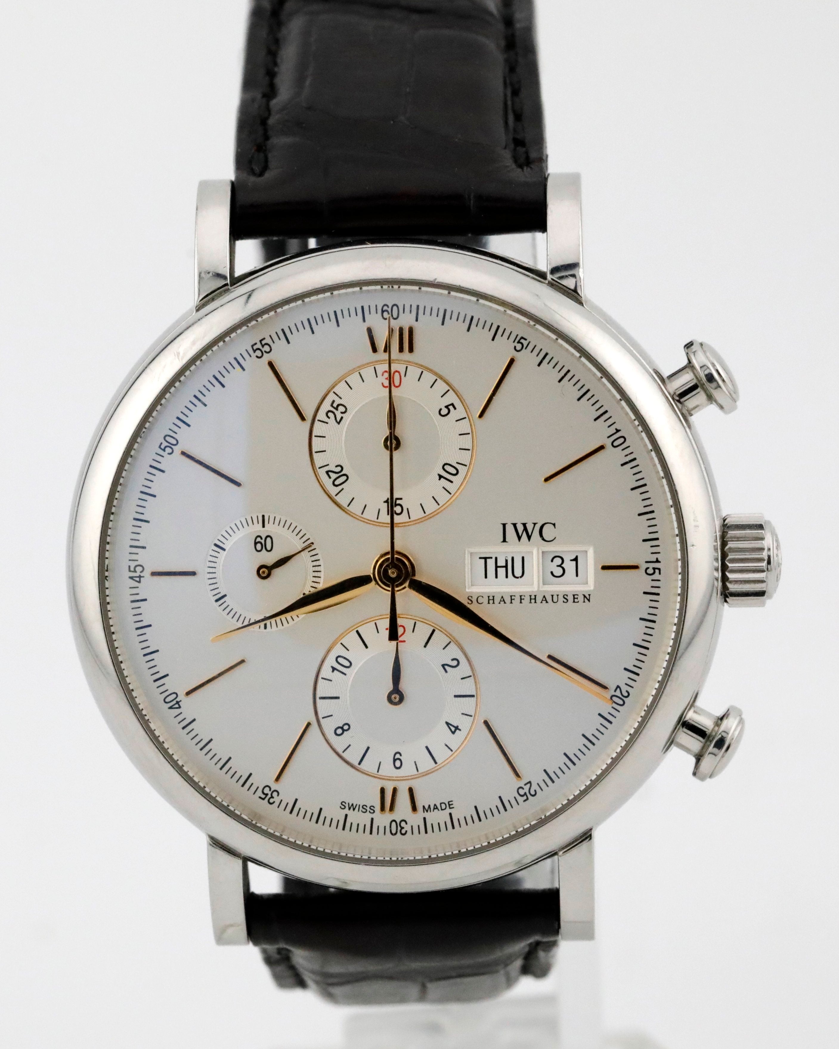 Pre-Owned IWC Portofino Chronograph Ref# IW391022