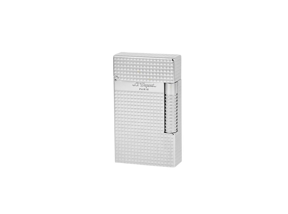 S.T. Dupont Le Grand Dupont Palladium Diamond Head Lighter - Perfect Ping