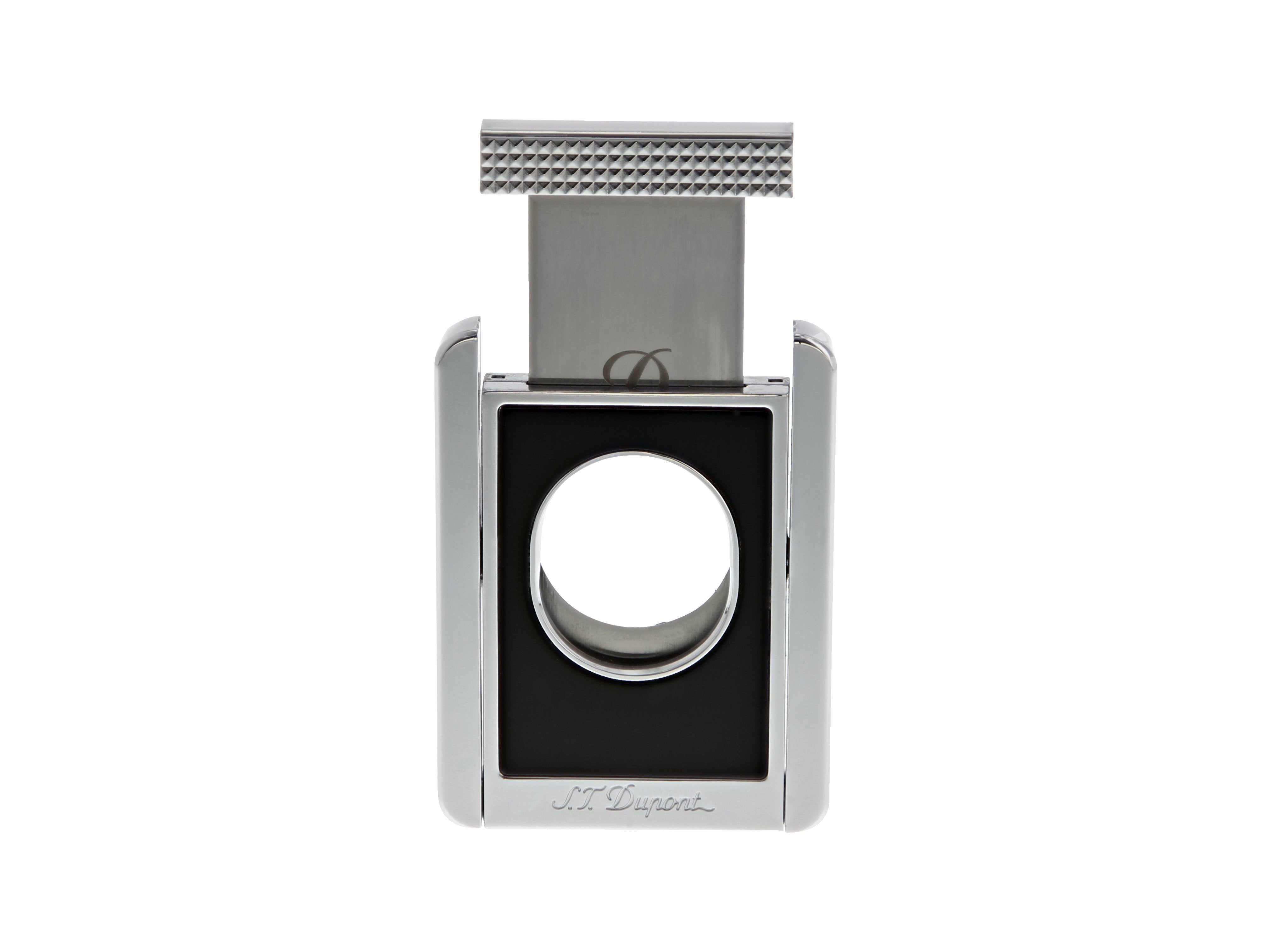 S.T. Dupont Black chrome cigar cutter stand