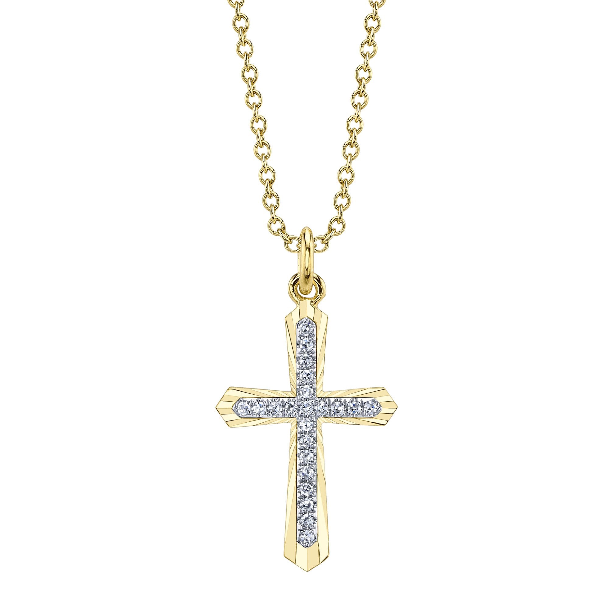 Diamond Cross Pendant