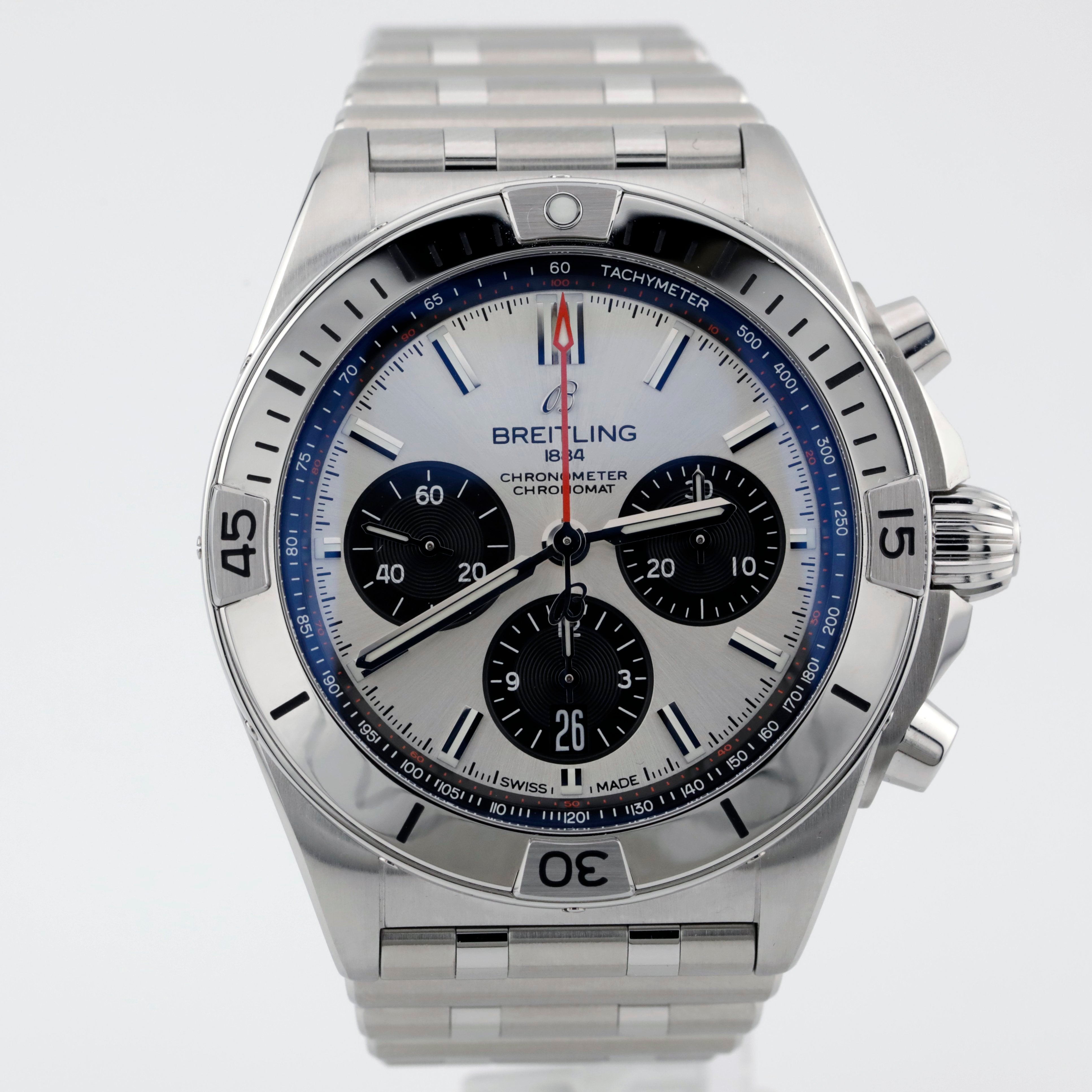 Pre Owned Breitling Chronomat B01 42 Ref# AB0134101G1A1