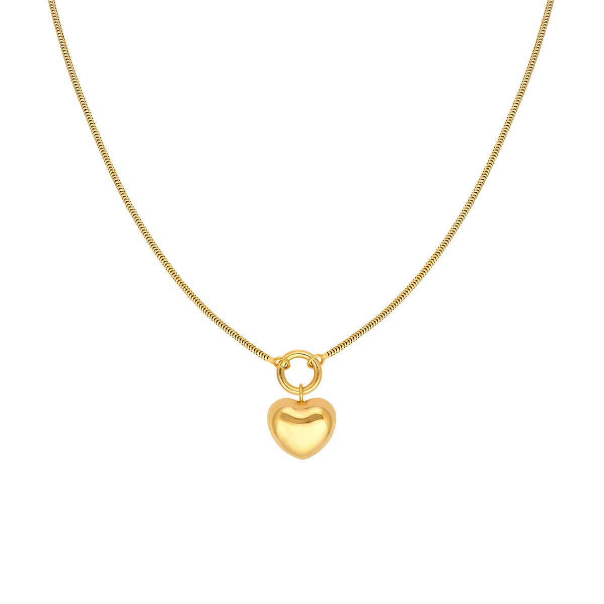 Gold Heart Necklace